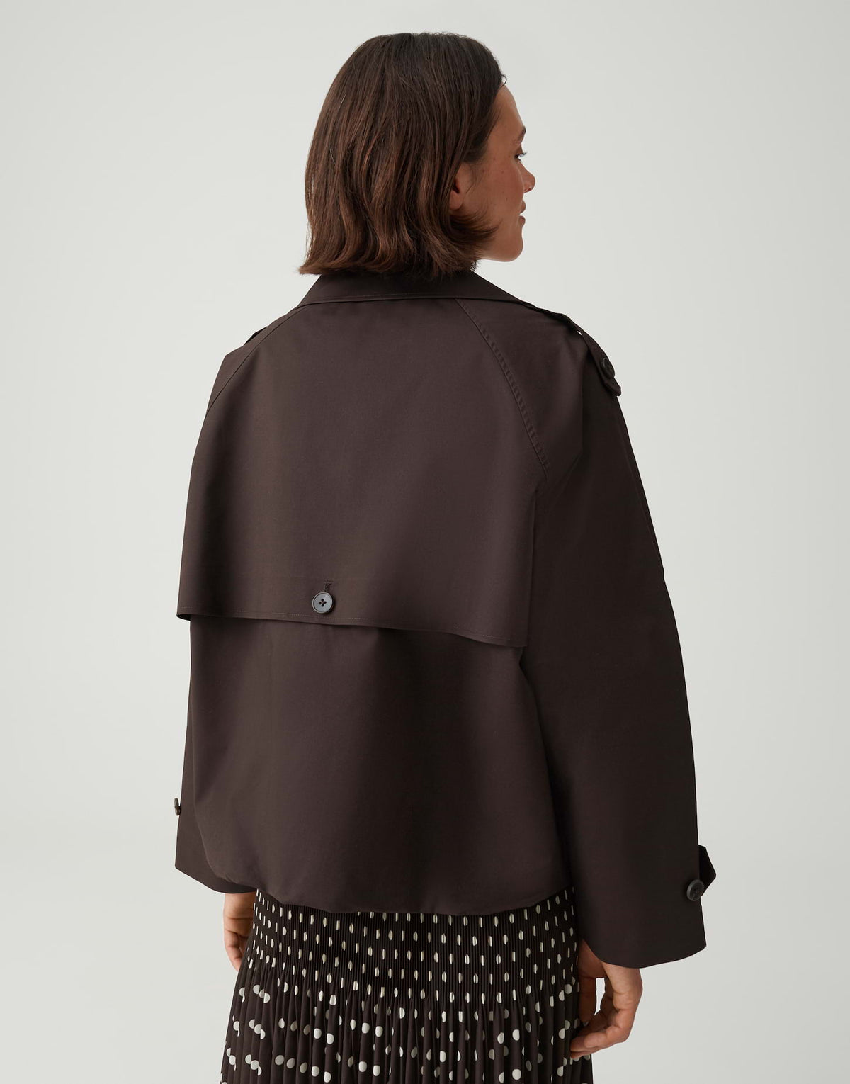 OPUS Trenchjacke Loose Fit Haweni