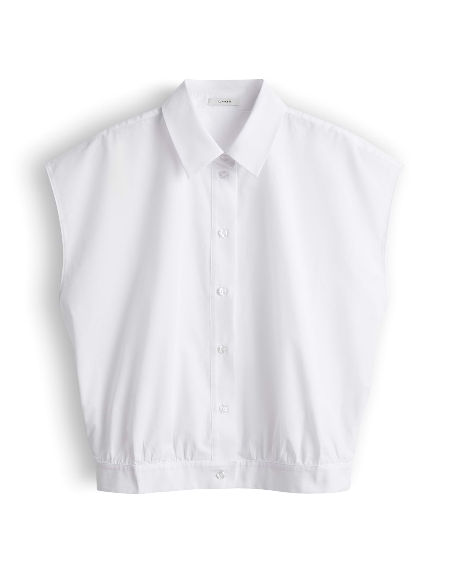 OPUS Kurzarmbluse Regular Fit Foreen