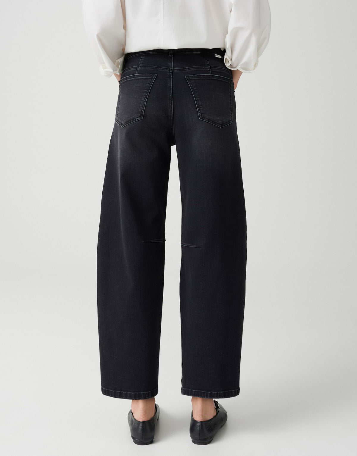 OPUS Barrel Jeans Mid Rise Lissie boldy