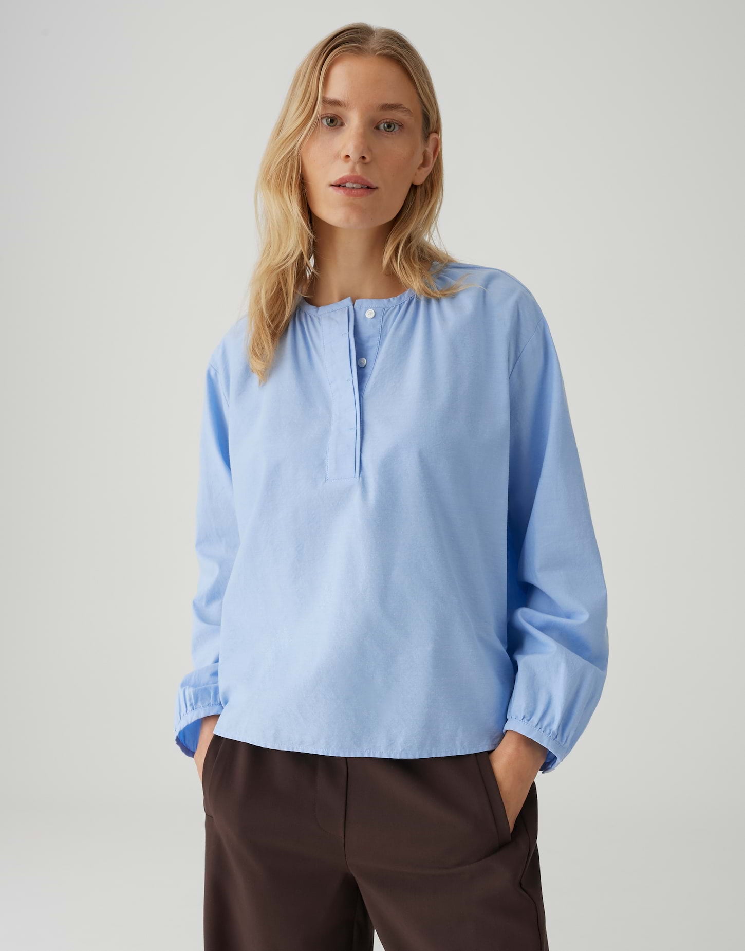 OPUS Feminine Bluse Loose Fit Fimoma