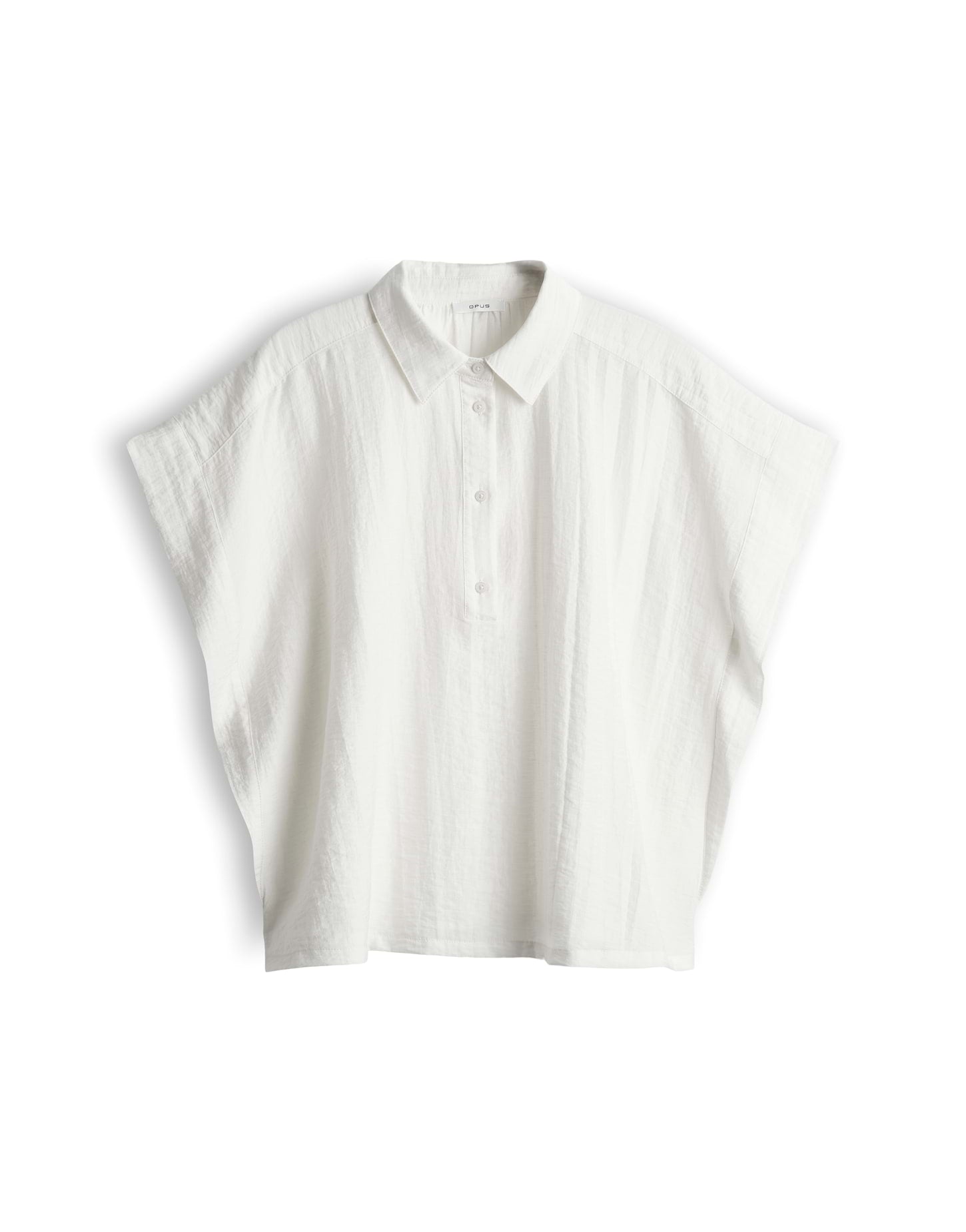 OPUS Kurzarmbluse Loose Fit Festelle