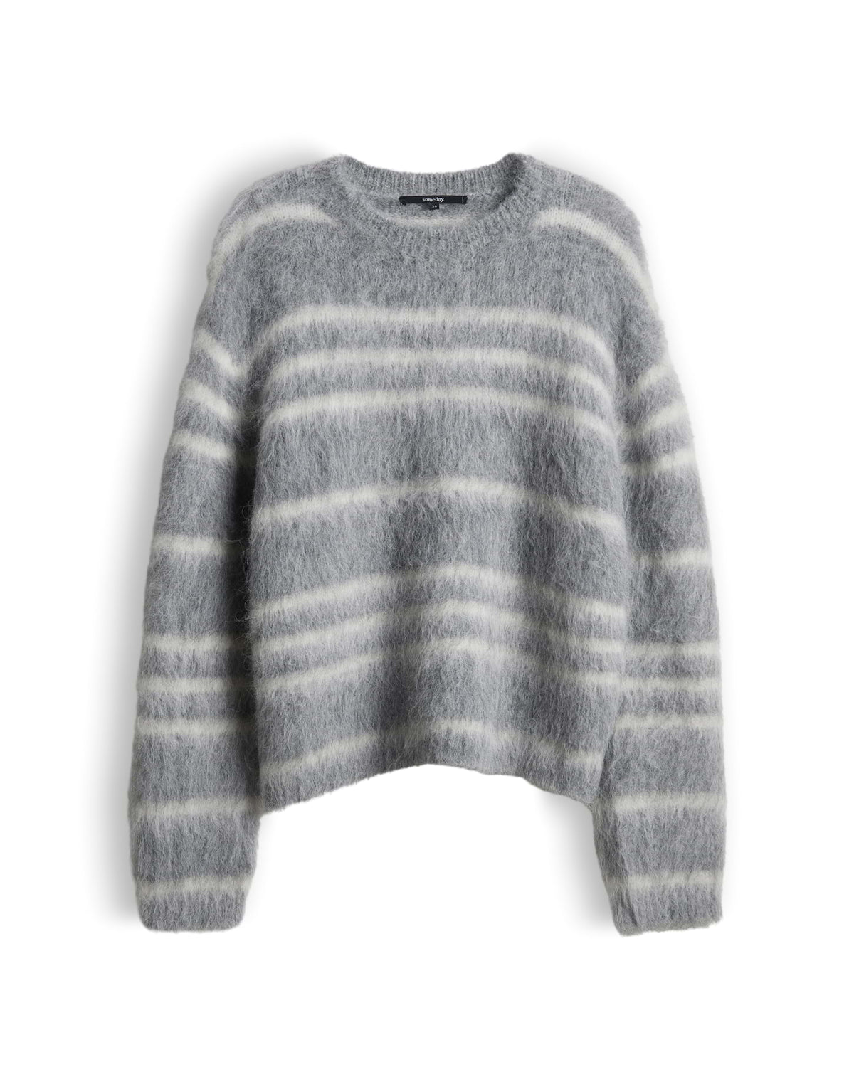 Strickpullover aus flauschigem Effektgarn Loose Fit Taira