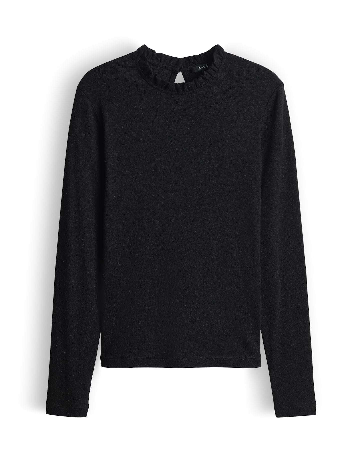 OPUS Slim Longsleeve aus schimmernden Jersey Sanba
