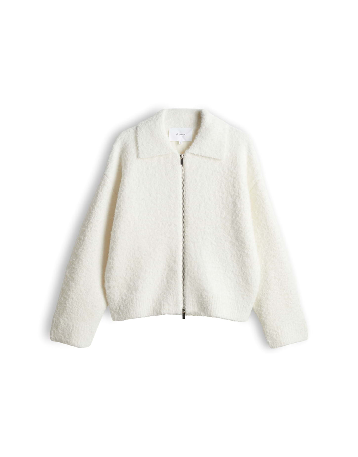 Sportive Strickjacke mit Reißverschluss Regular Fit Domira