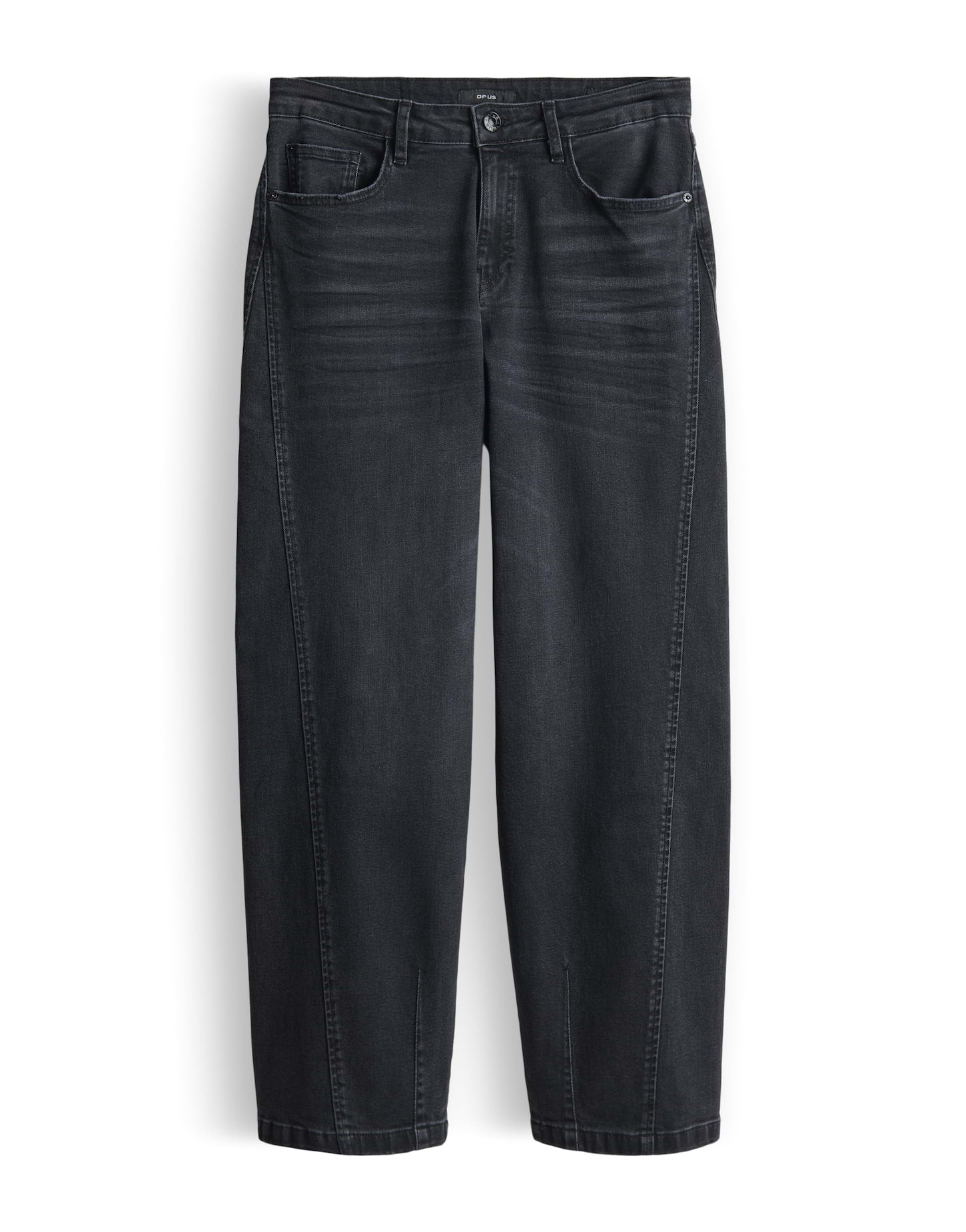 OPUS Barrel Jeans aus BCI Cotton Mix Mid Rise Lolah edgy