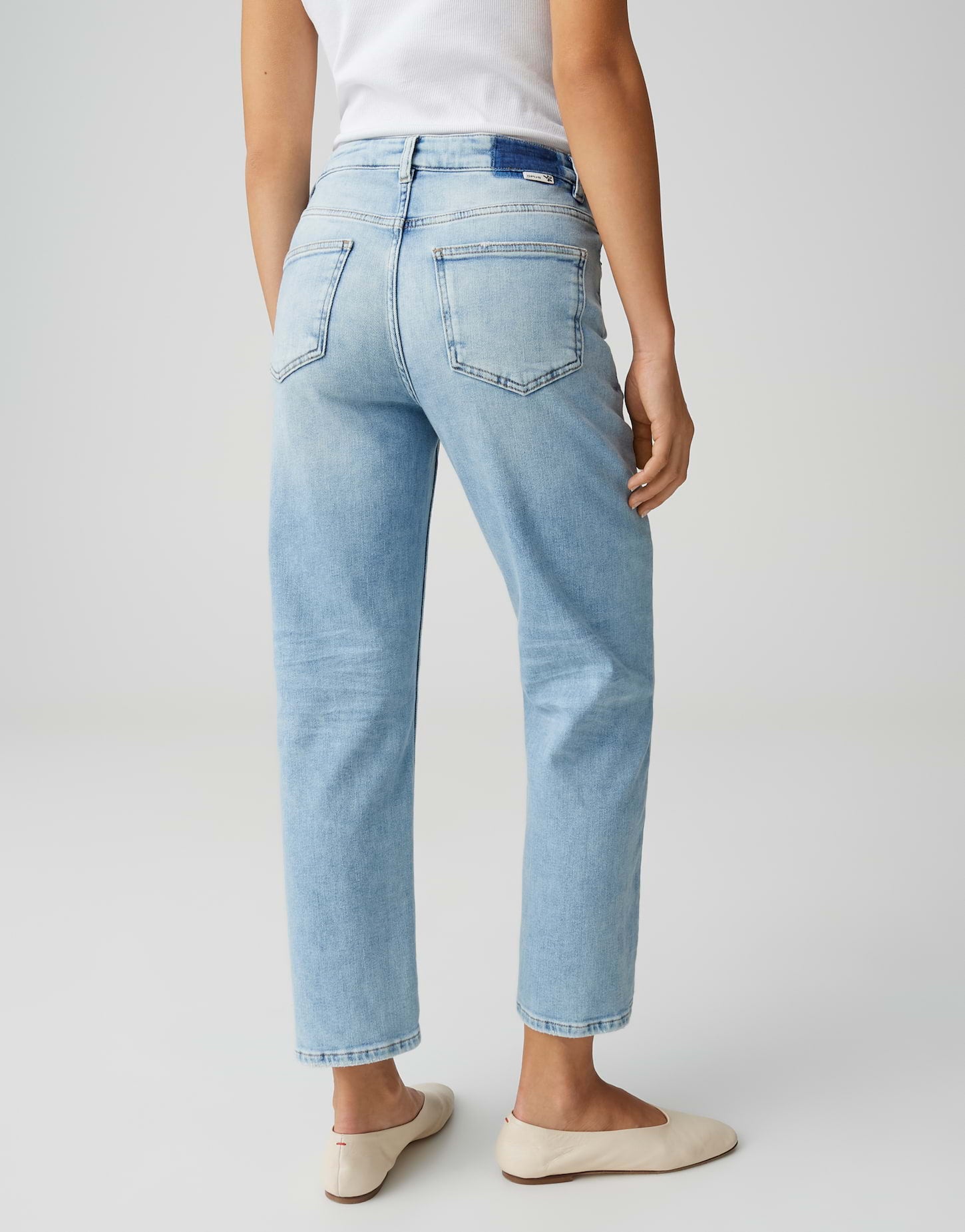 OPUS Straight Jeans Mid Rise Minah honest