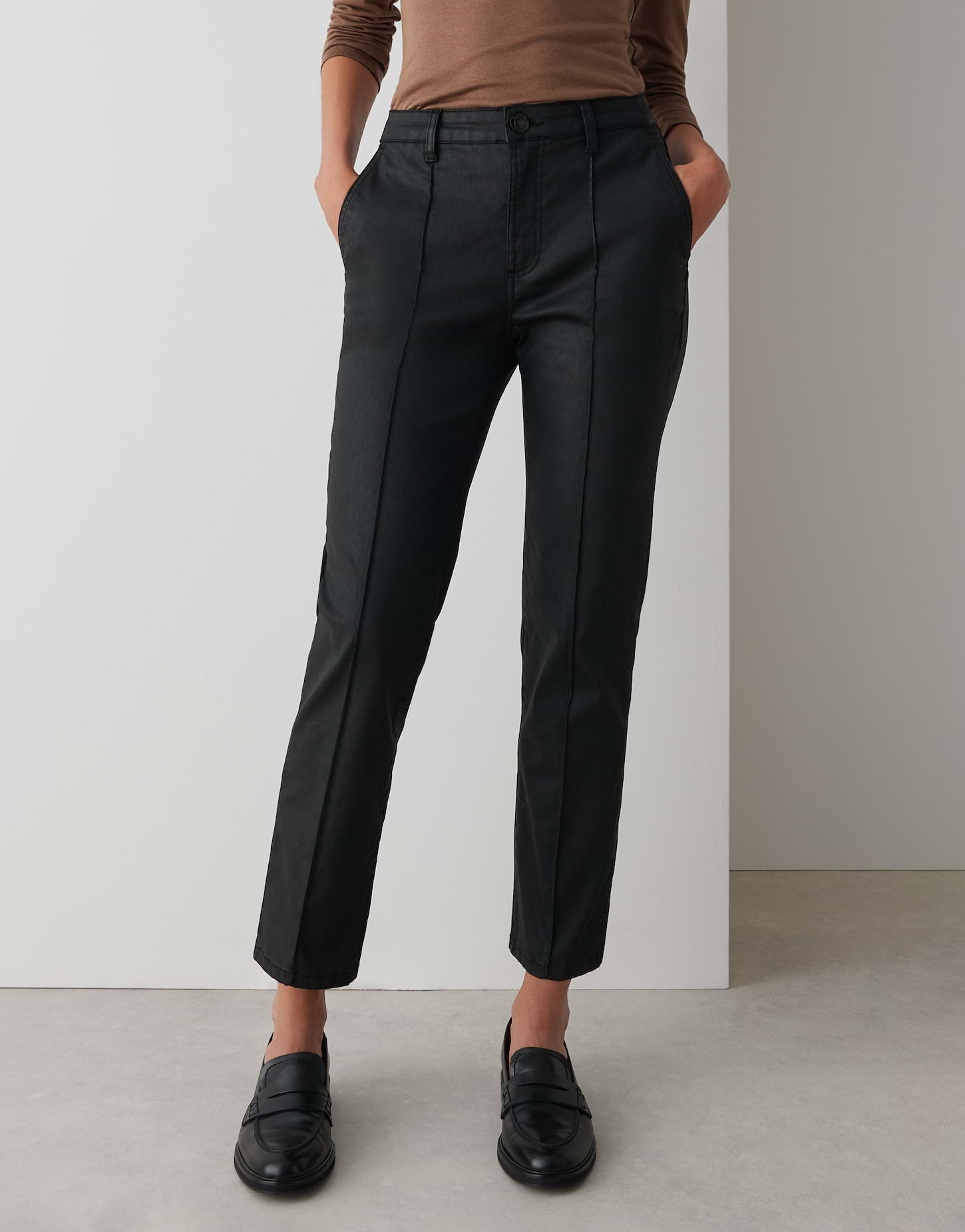 OPUS Flared Leg aus Feincord Ebbi