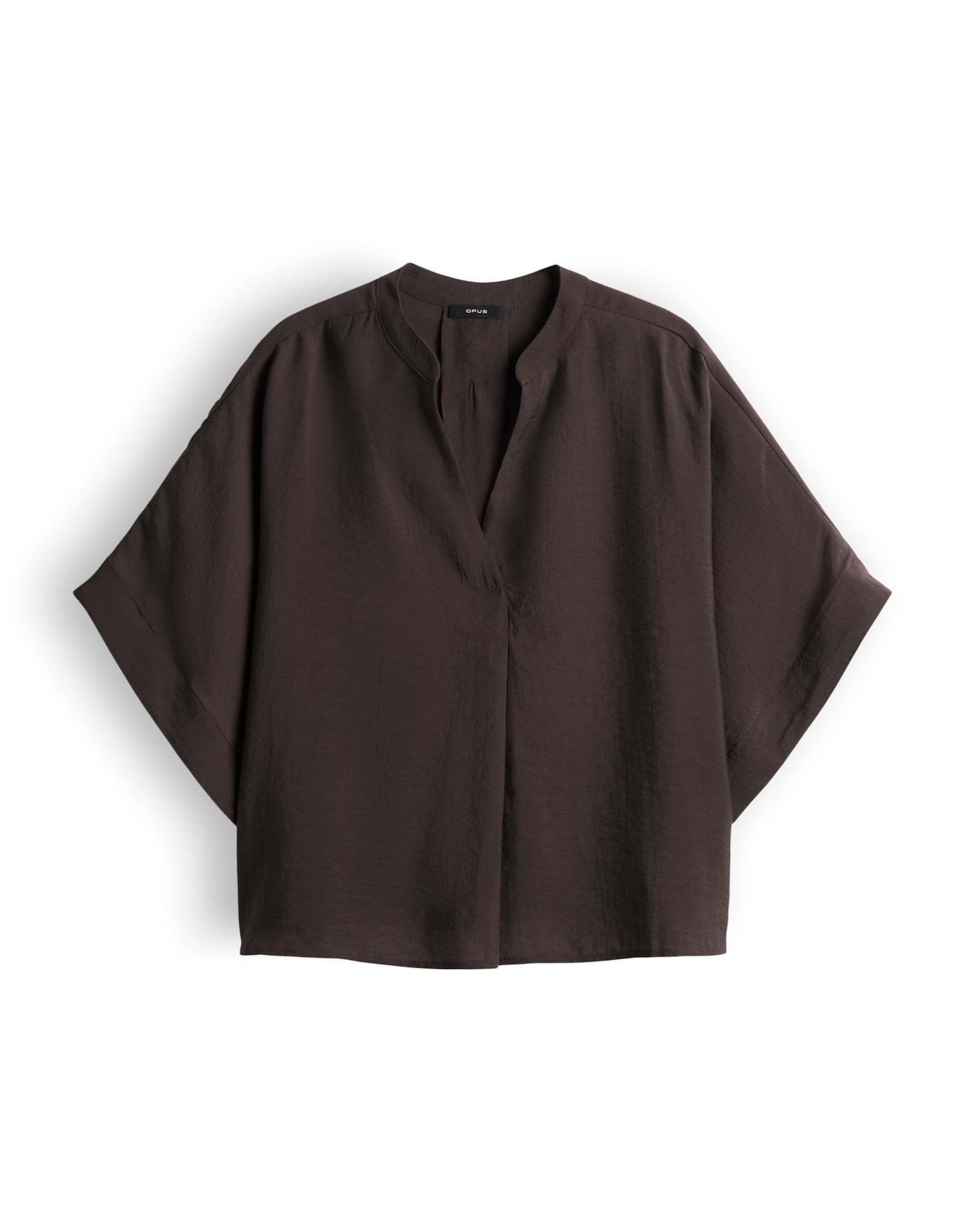 OPUS Oversized geschnittene Cape Bluse Fenella