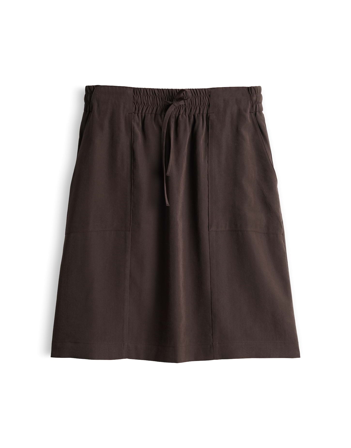 OPUS Fließender Pencilskirt mit Cargotaschen Rania city