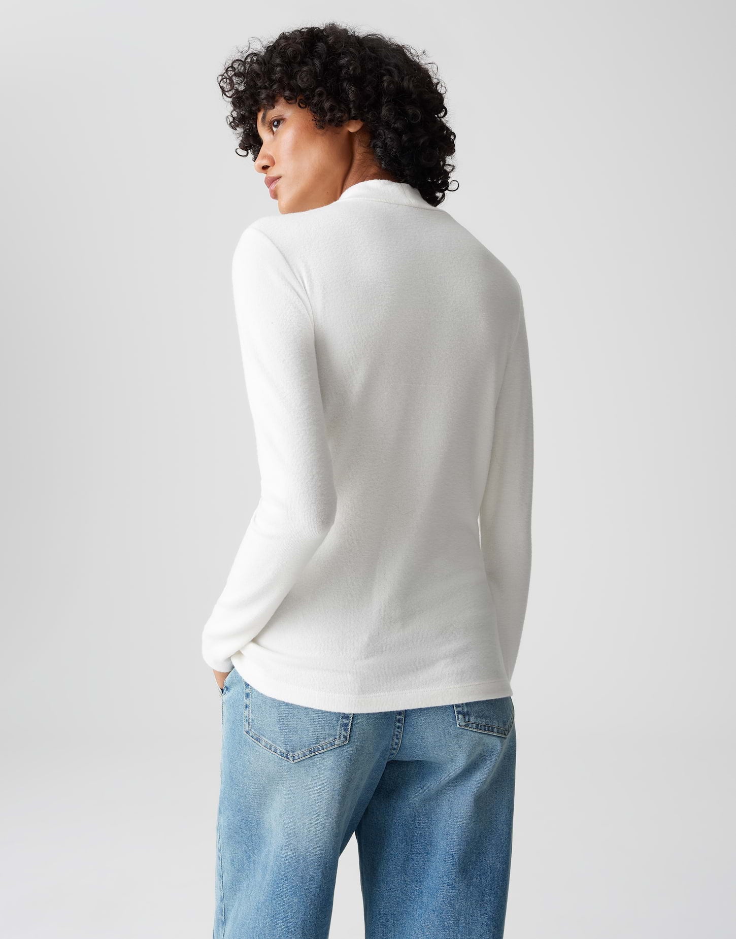 OPUS Slim Rollkragenshirt Sikline