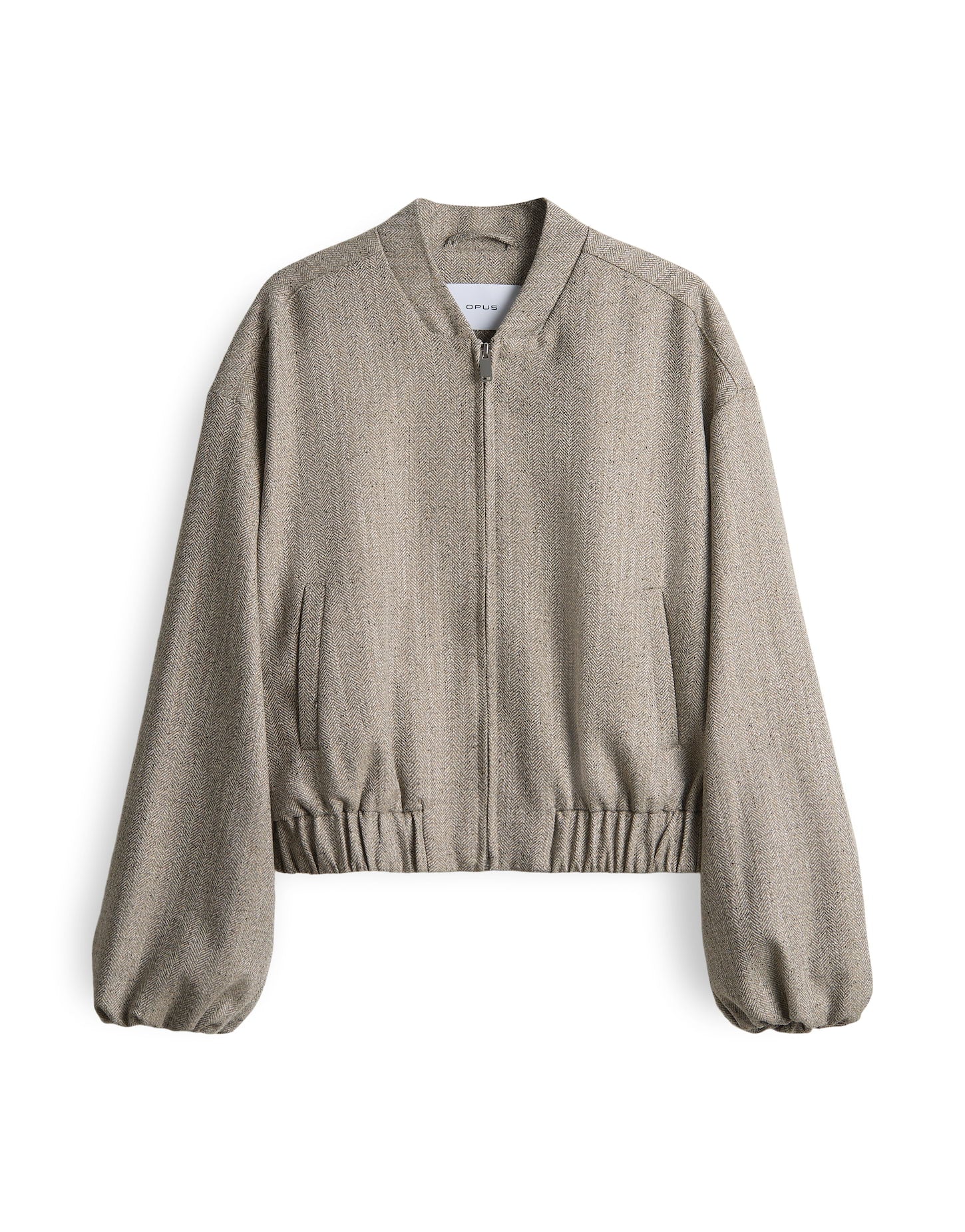OPUS Regular Blouson im Fischgratmuster Jalea herringbone