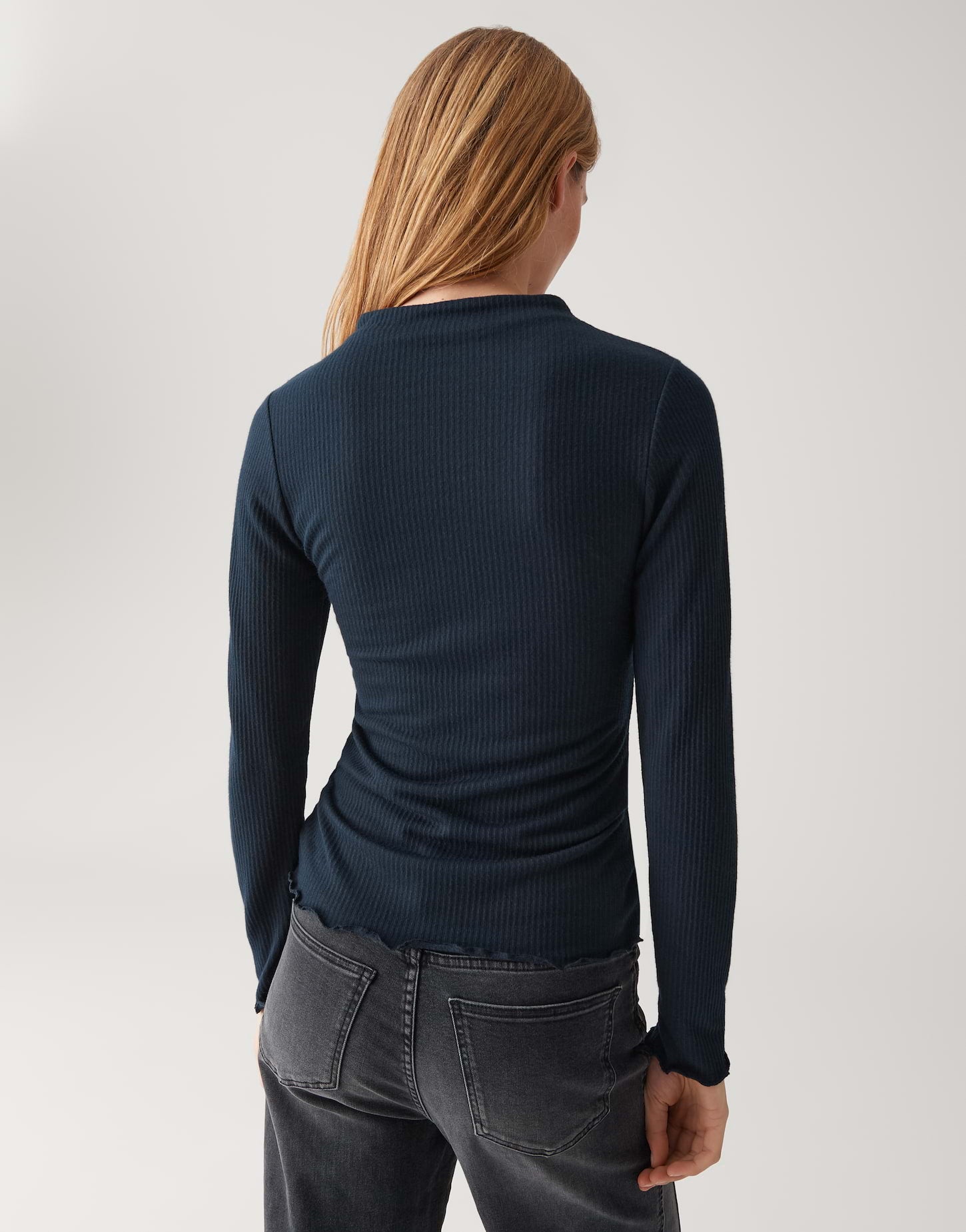 OPUS Shirt mit elastischer Rippenstruktur Somanzi