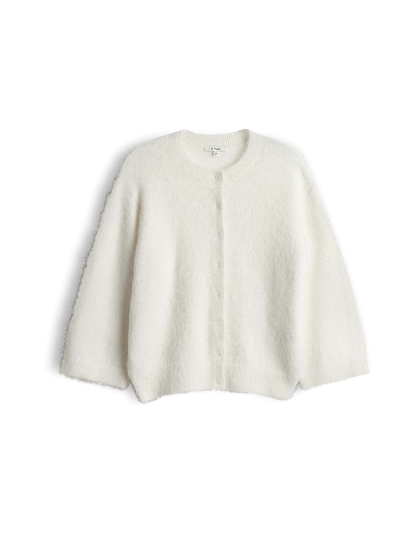 Cardigan aus flauschigem Effektgarn Slim Fit Disille