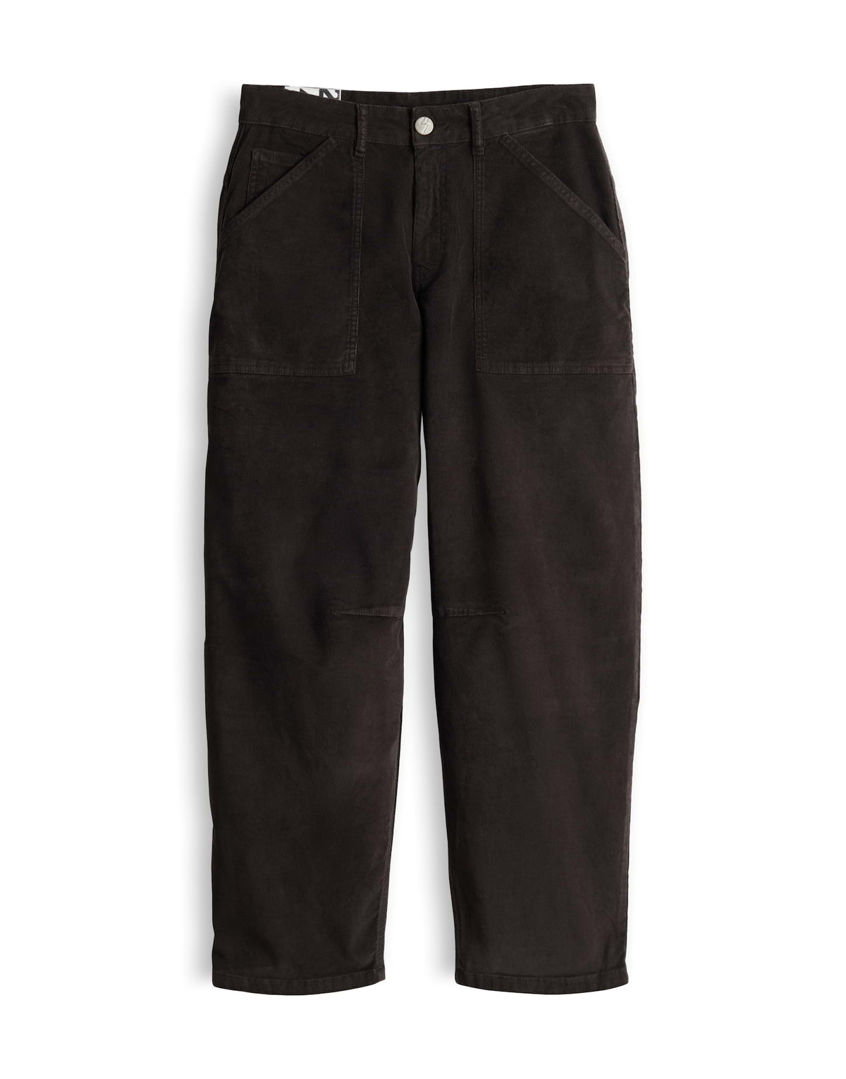Barrel Jeans aus Feincord Mid Rise Lissie boldi