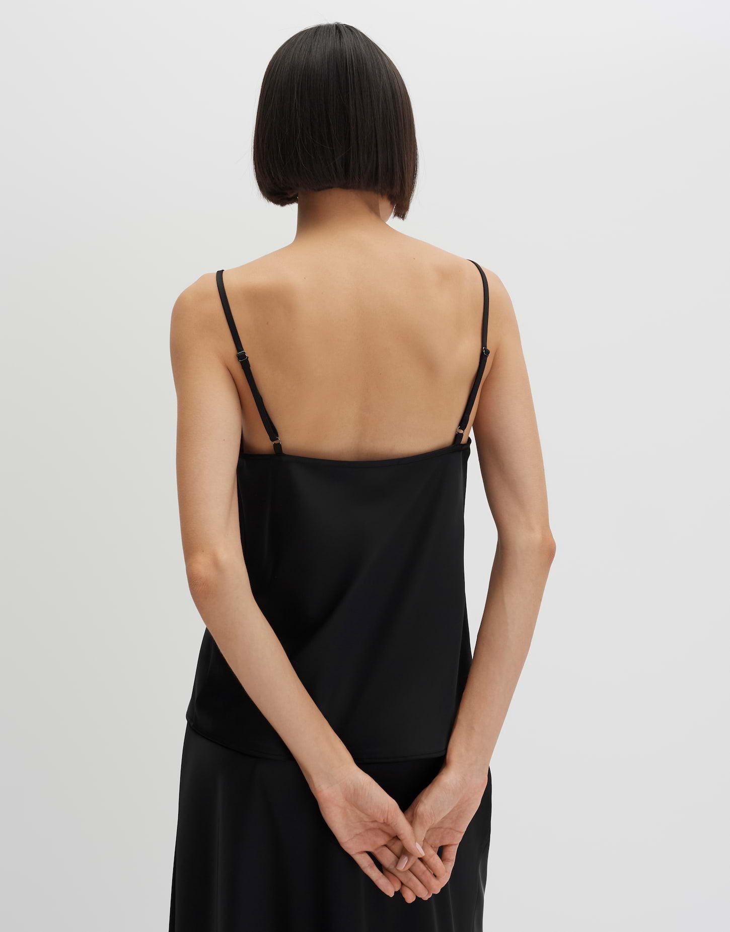 someday zartes Spitzentop aus Satin Regular Fit Zabelle