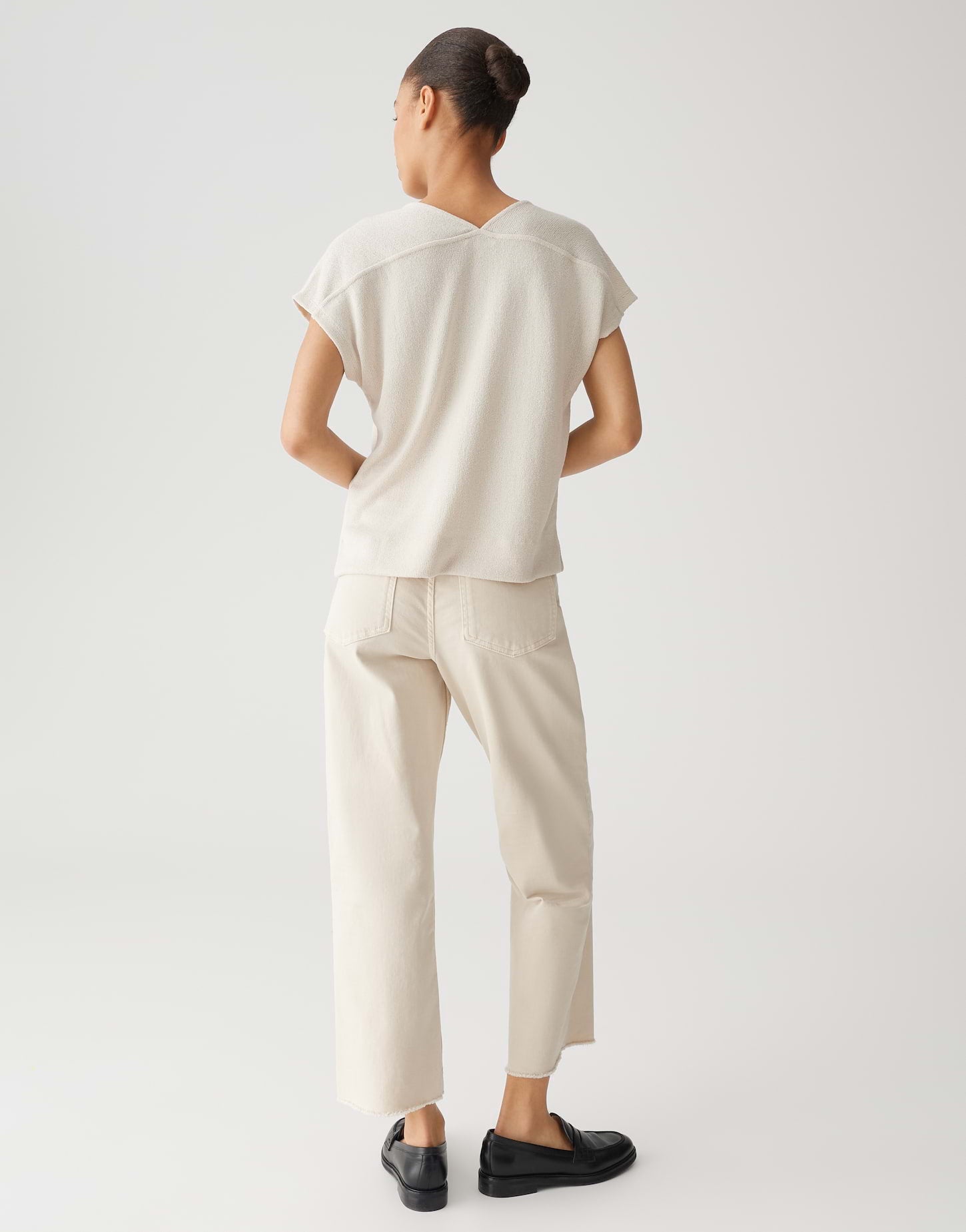OPUS Boxy Fit Shirt mit Crash Effekt SIRUKUS