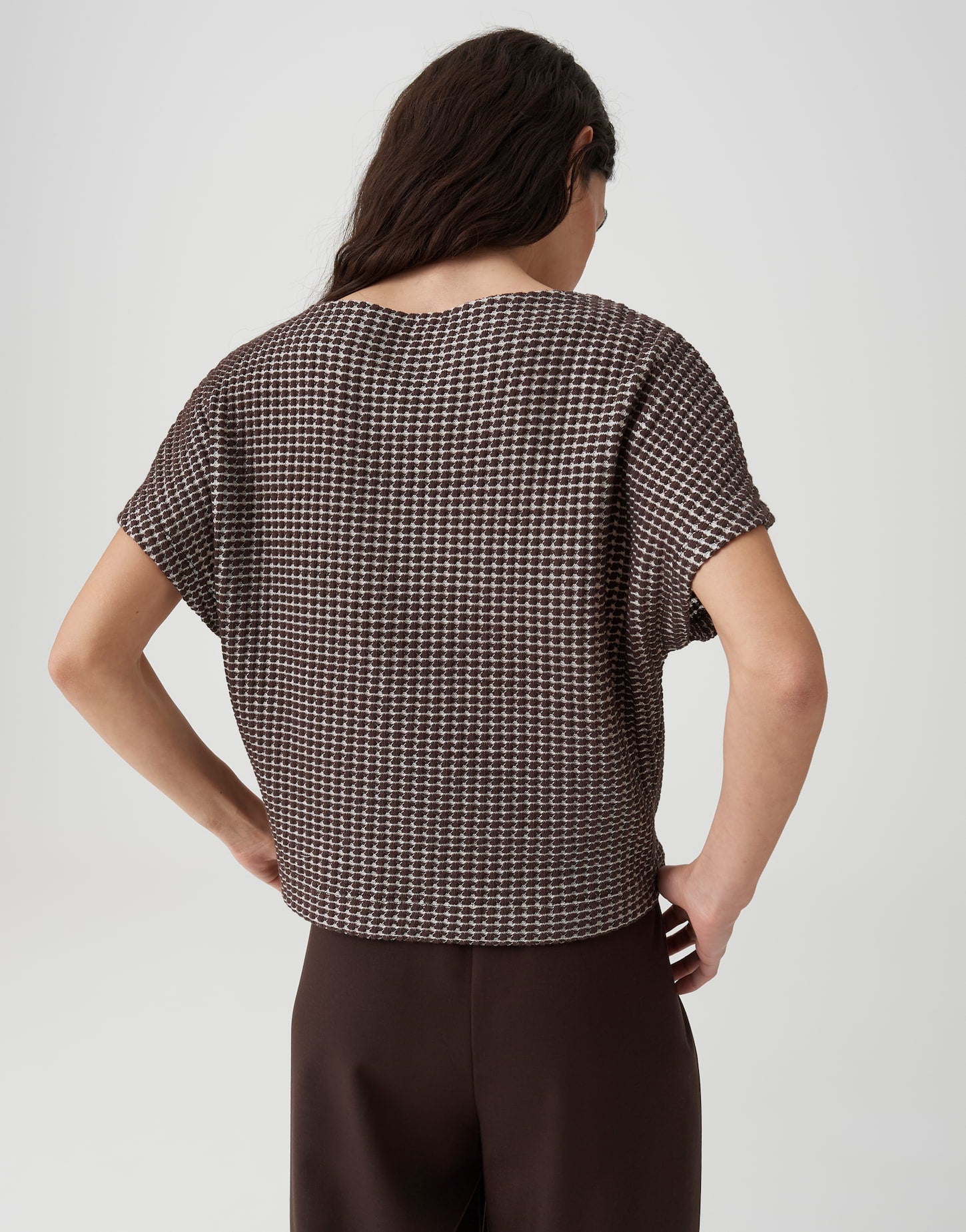 OPUS Strukturiertes Sweatshirt Regular Fit Gutina