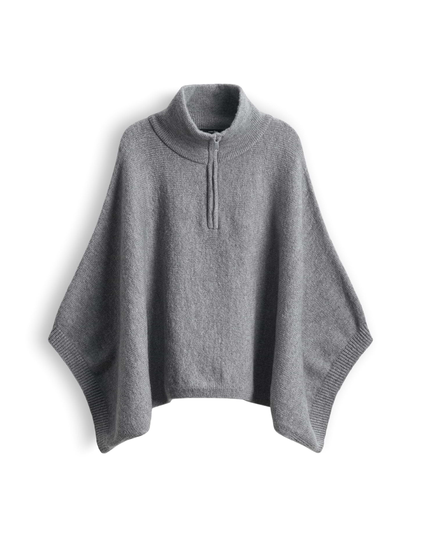 XXL Poncho mit Reissverschluss Brialo cape