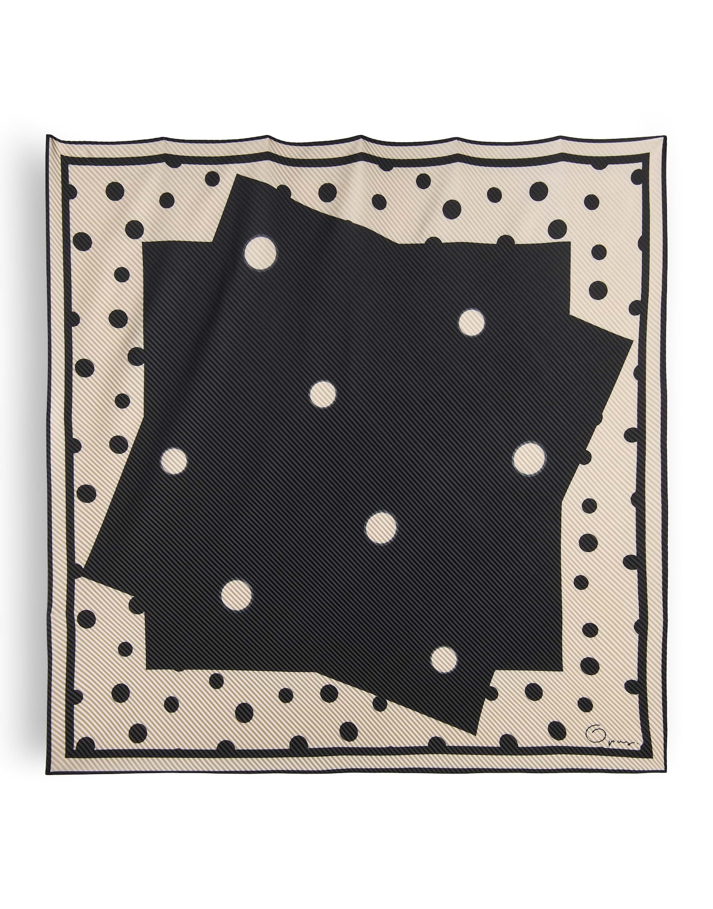 OPUS feines Printtuch mit Plisseeeffekt Apuntie