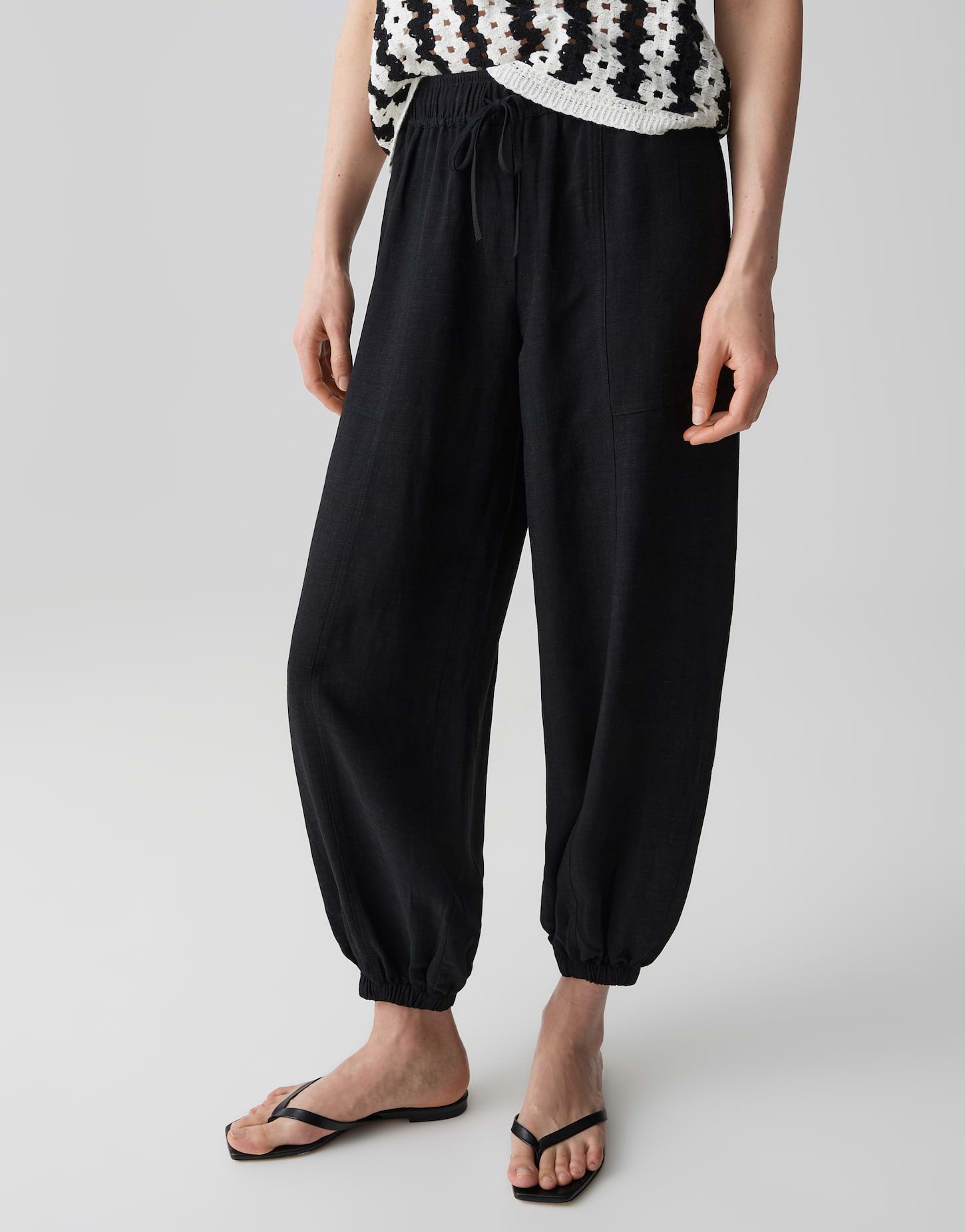 OPUS Relaxed City Pants Myha oasis