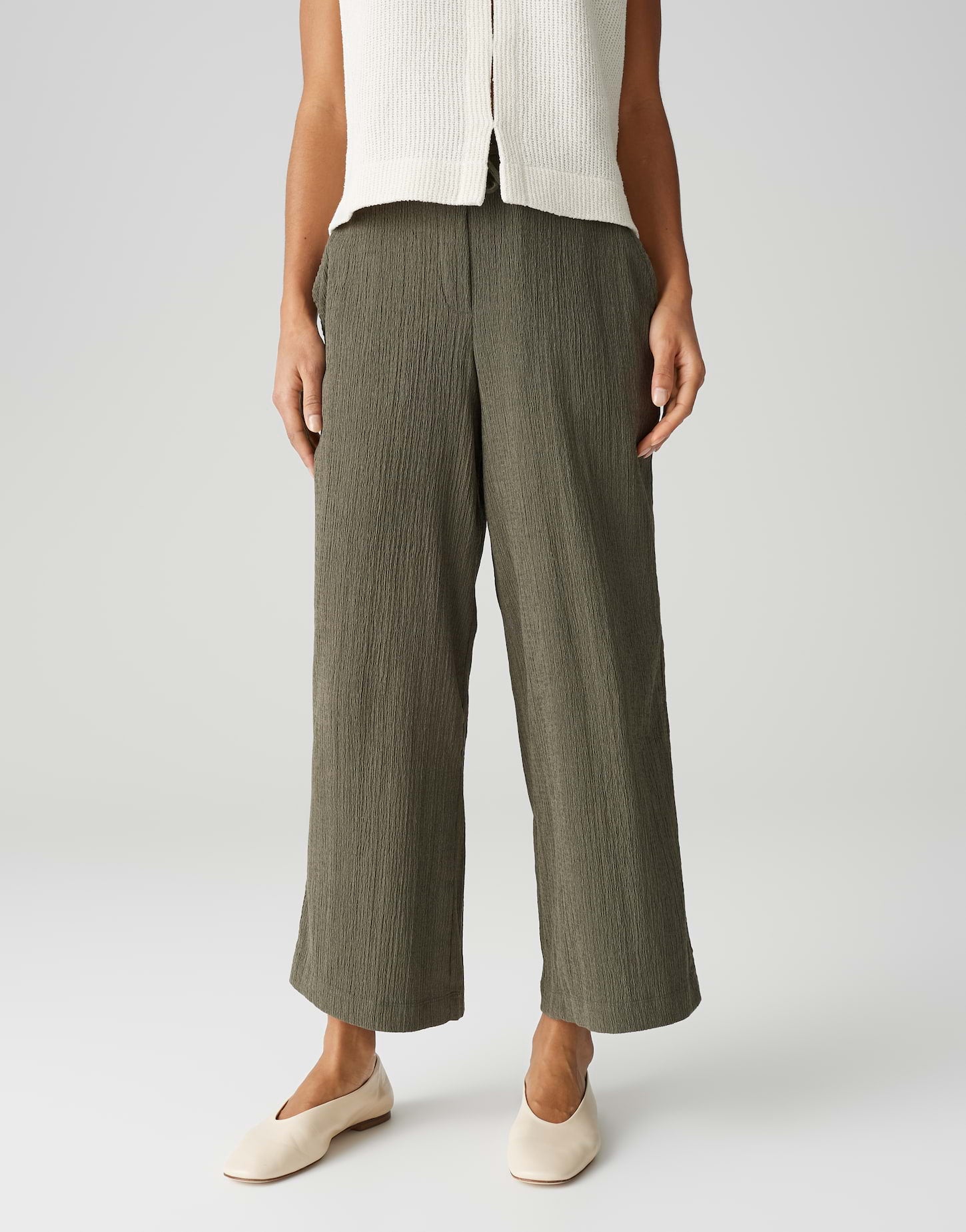 Hose Mileni crinkle