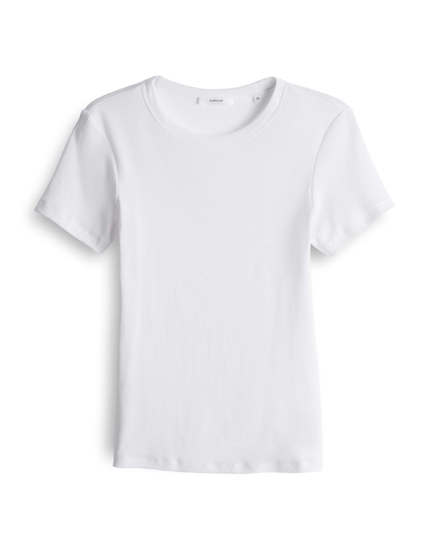 OPUS Slim Feines Rippshirt Samuna