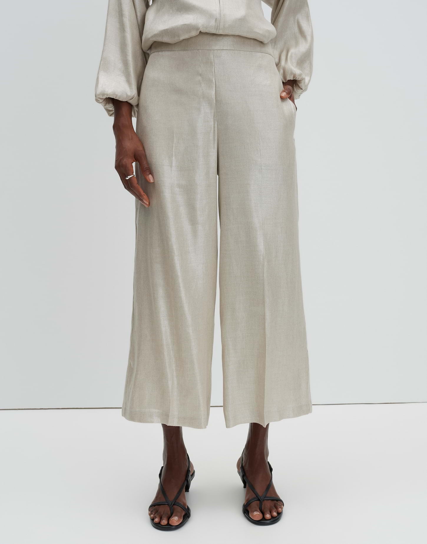 someday cropped wide Culotte Catsby
