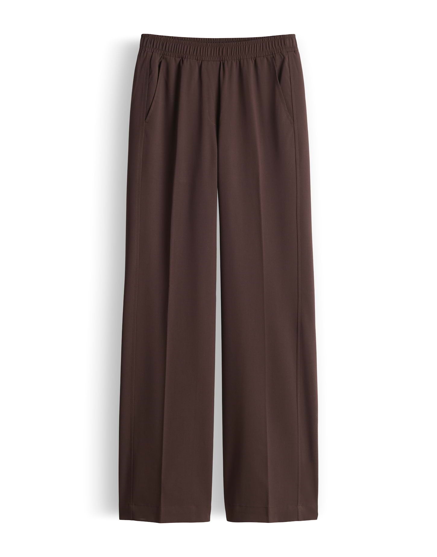OPUS Wide Leg Pants mit Komfortbund Melane bloom