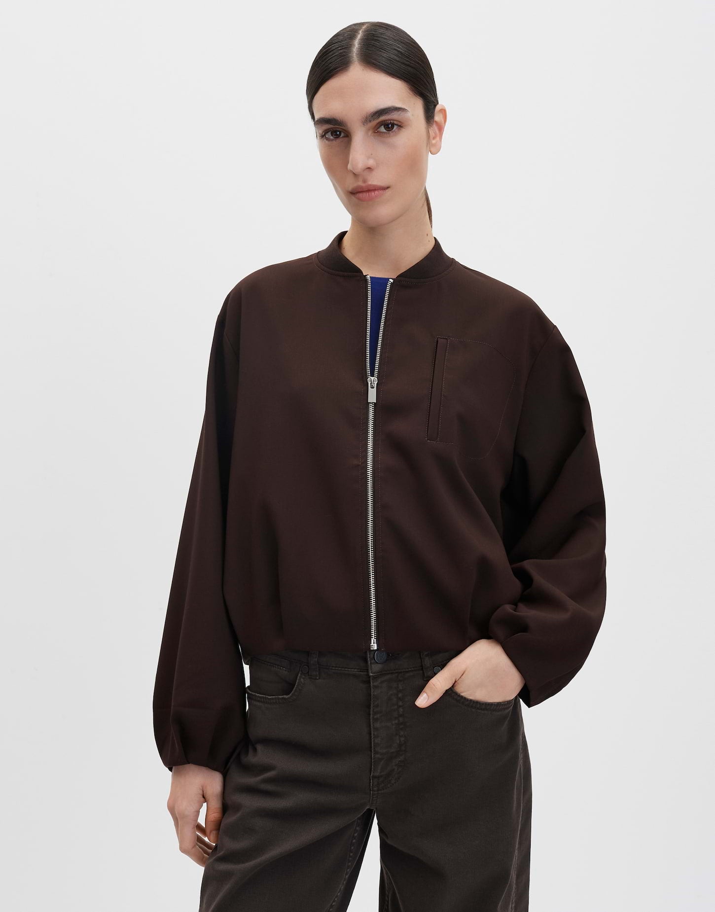 Someday Blouson Regular Fit Necily