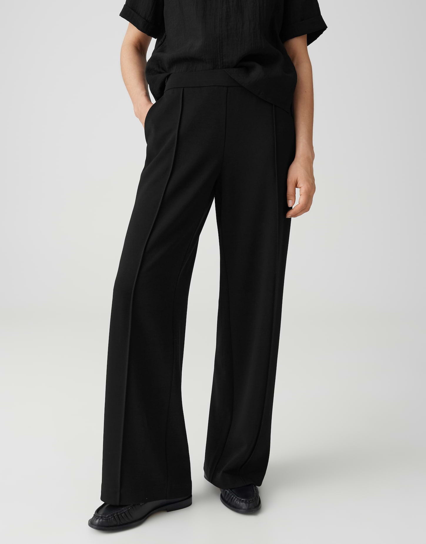 OPUS Wide Jogpants Melane chill