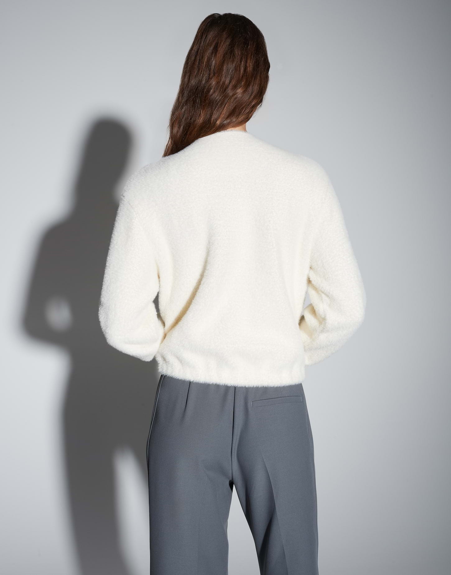 Someday Regular Blouson mit flauschiger Oberfläche Umayan