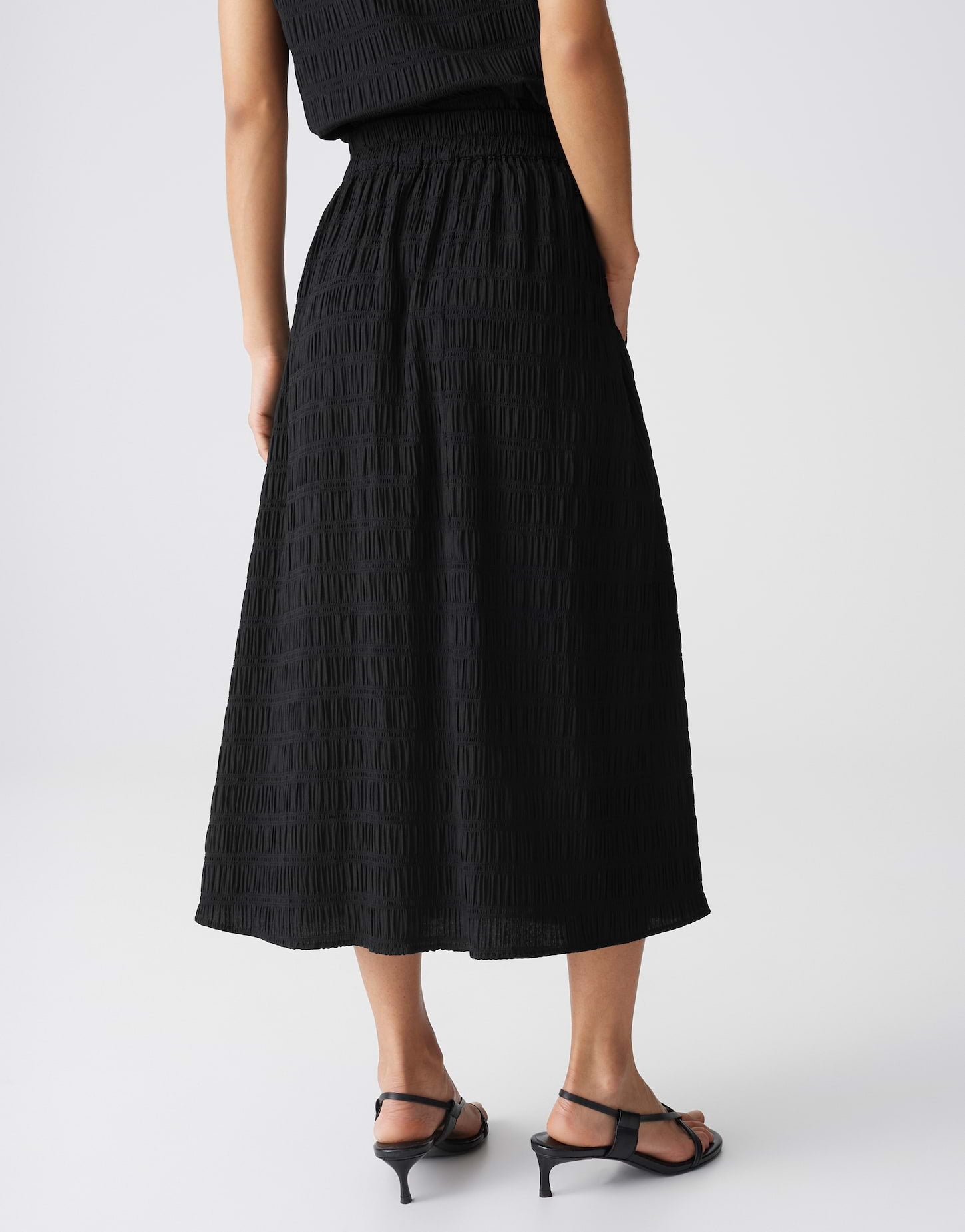 OPUS Midirock mit gesmokter Textur Ronella structured