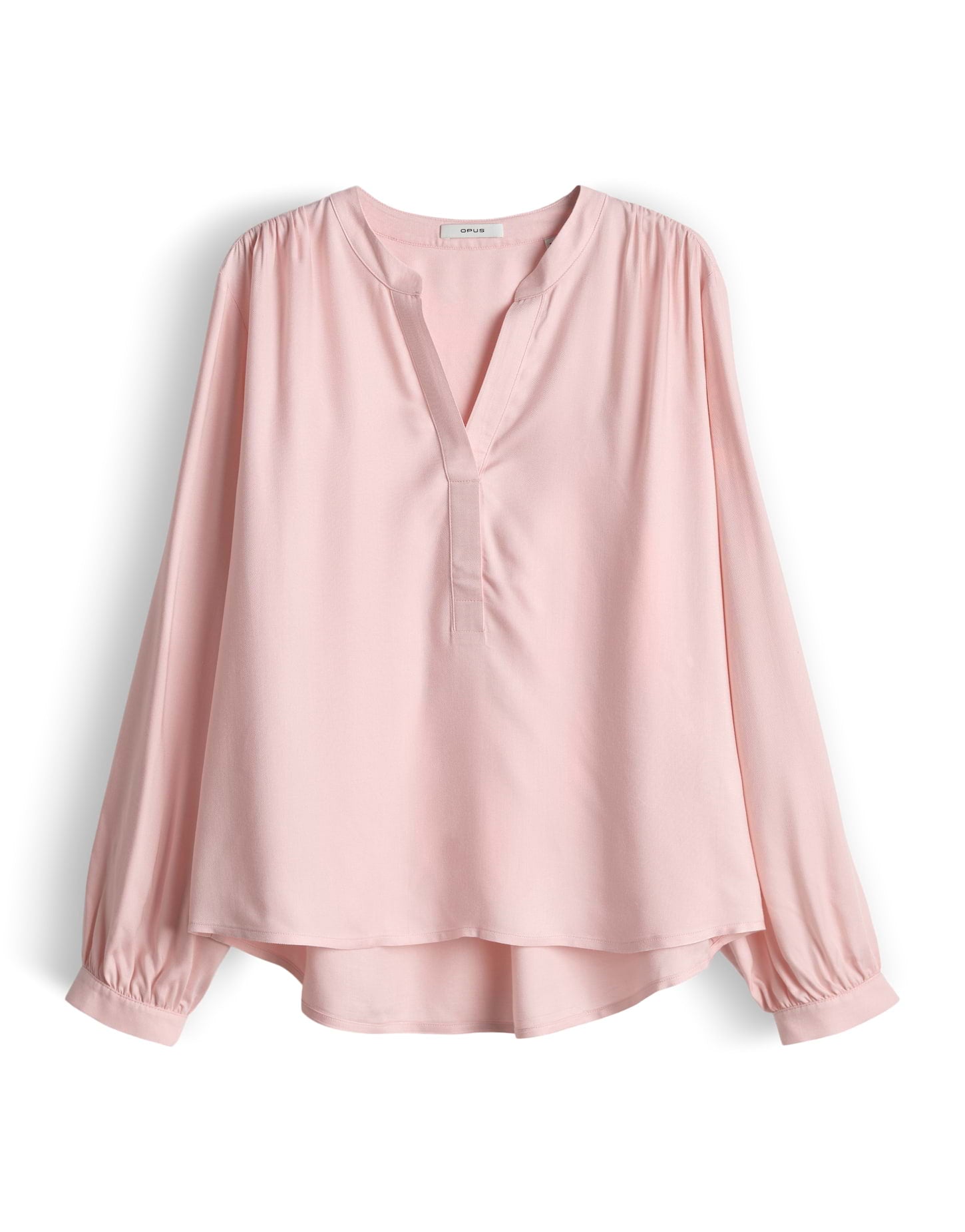 OPUS Tunikabluse in Twilloptik Loose Fit Flanora