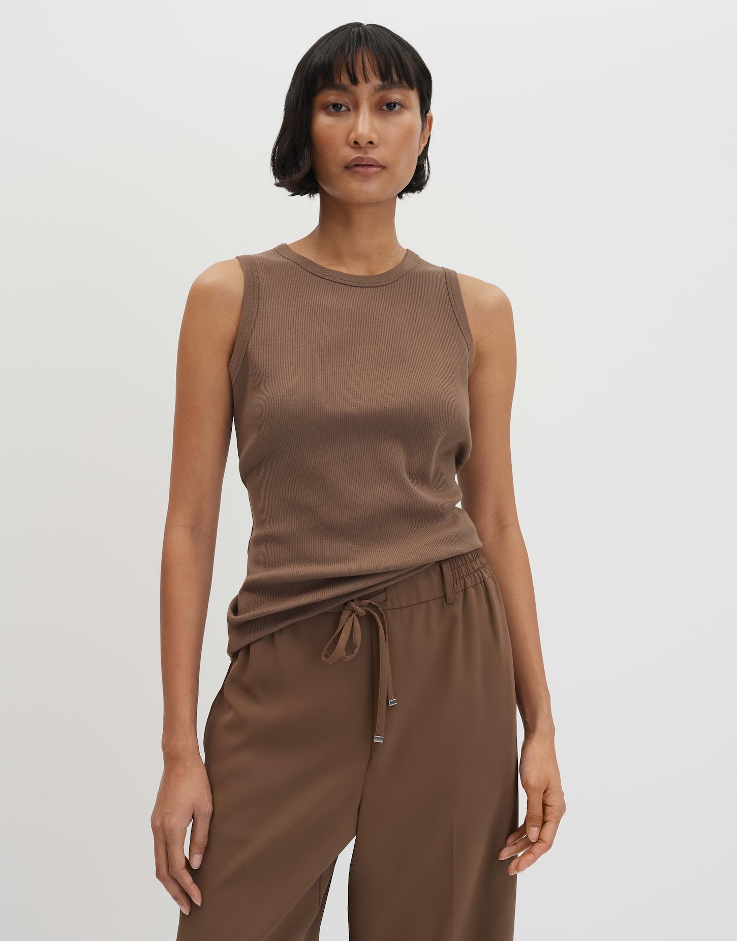 someday slim geripptes Top Kleanne