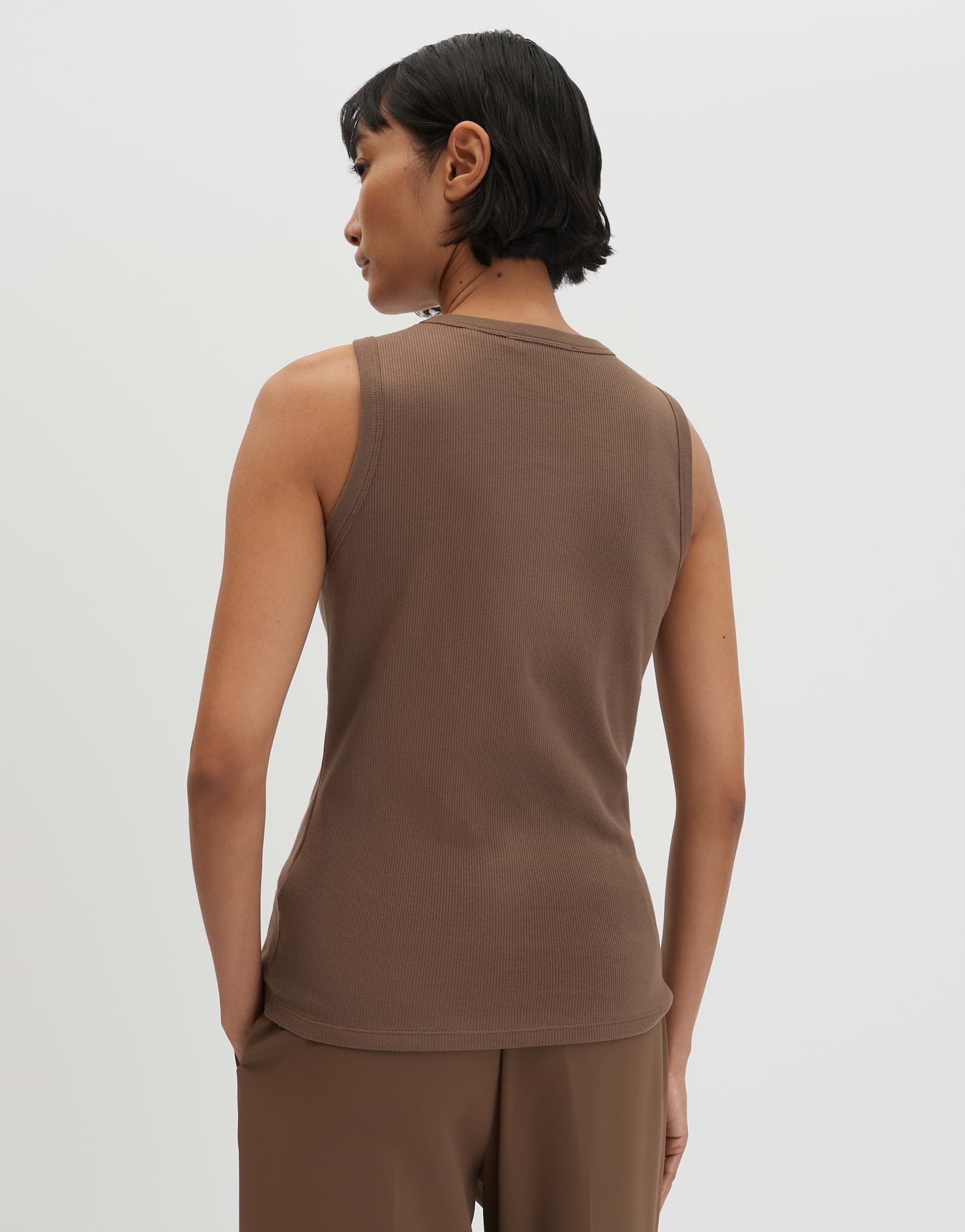 someday slim geripptes Top Kleanne