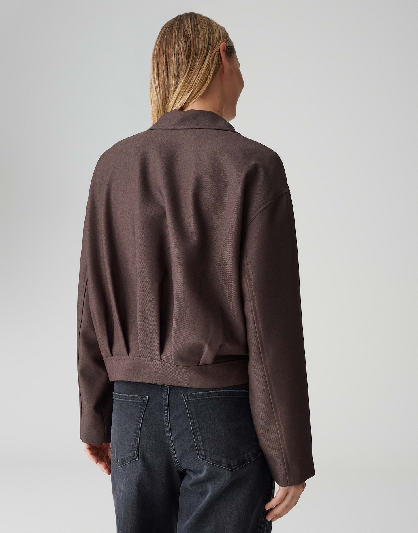 OPUS Regular Blousonjacke aus feinem Twill Jelani