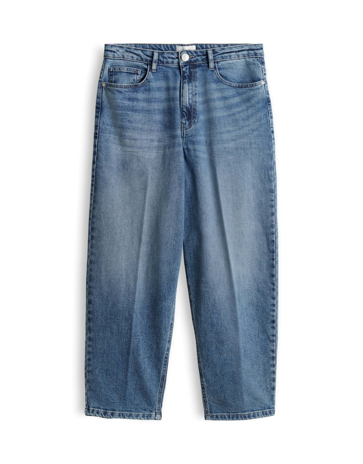 Tapered Jeans aus Baumwoll Mix High Rise Maxie horizon
