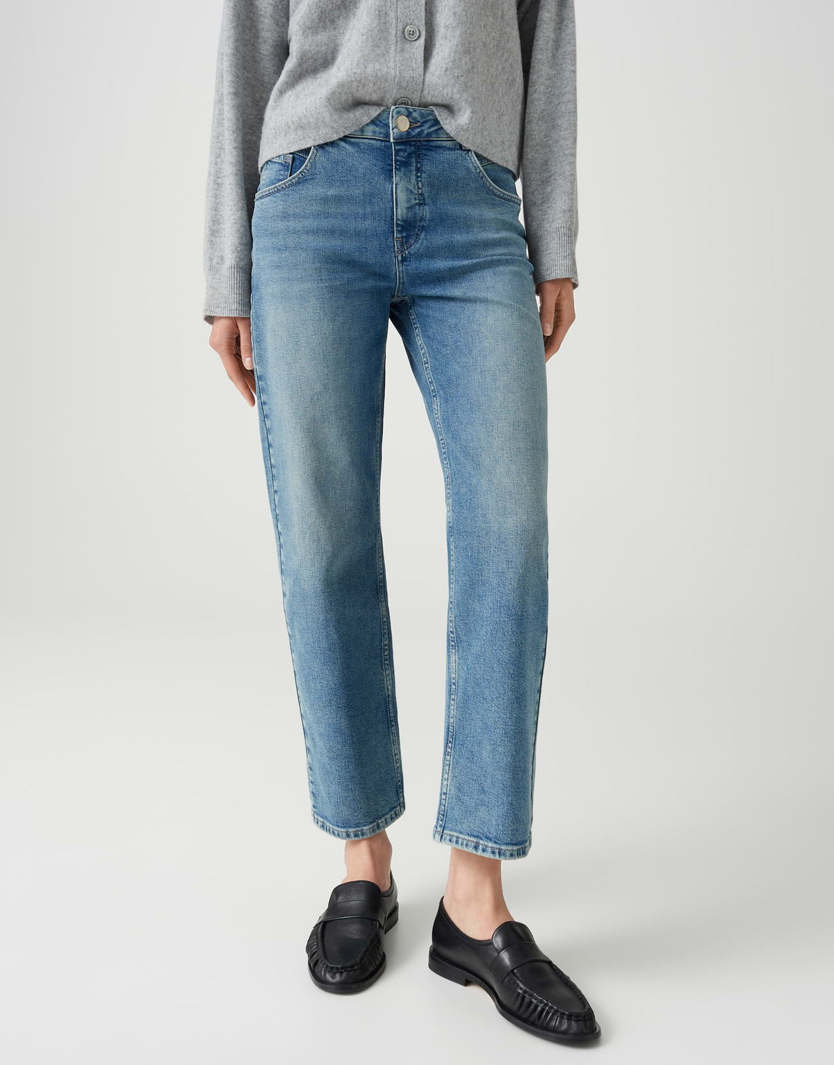Straight Jeans Mid Rise Minah honesty