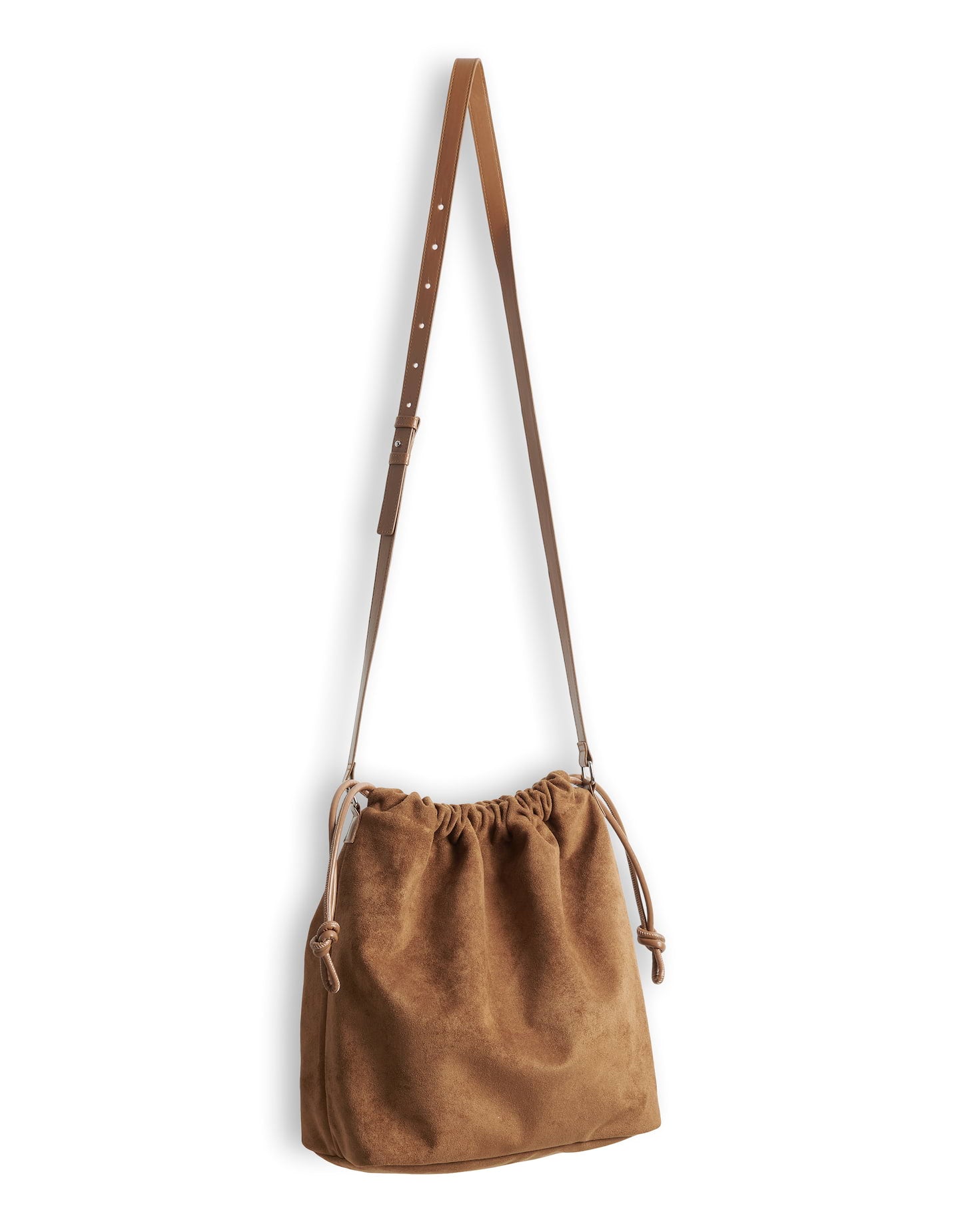 OPUS Bucket Bag in Wildleder Optik Aruby bag