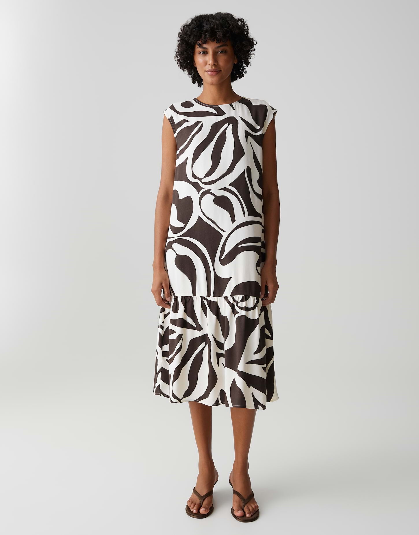 OPUS Printkleid Wicyla lush
