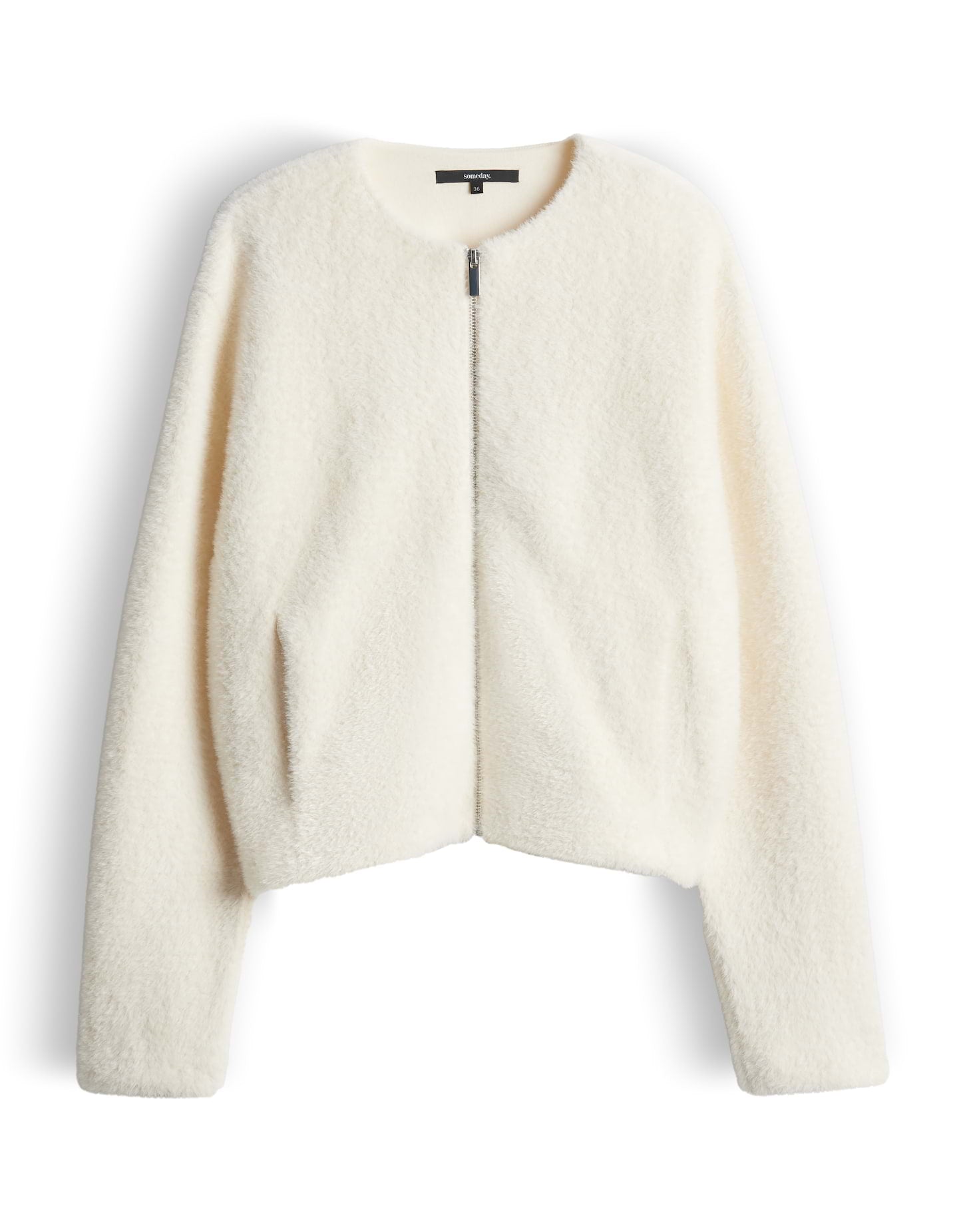 Someday Regular Blouson mit flauschiger Oberfläche Umayan