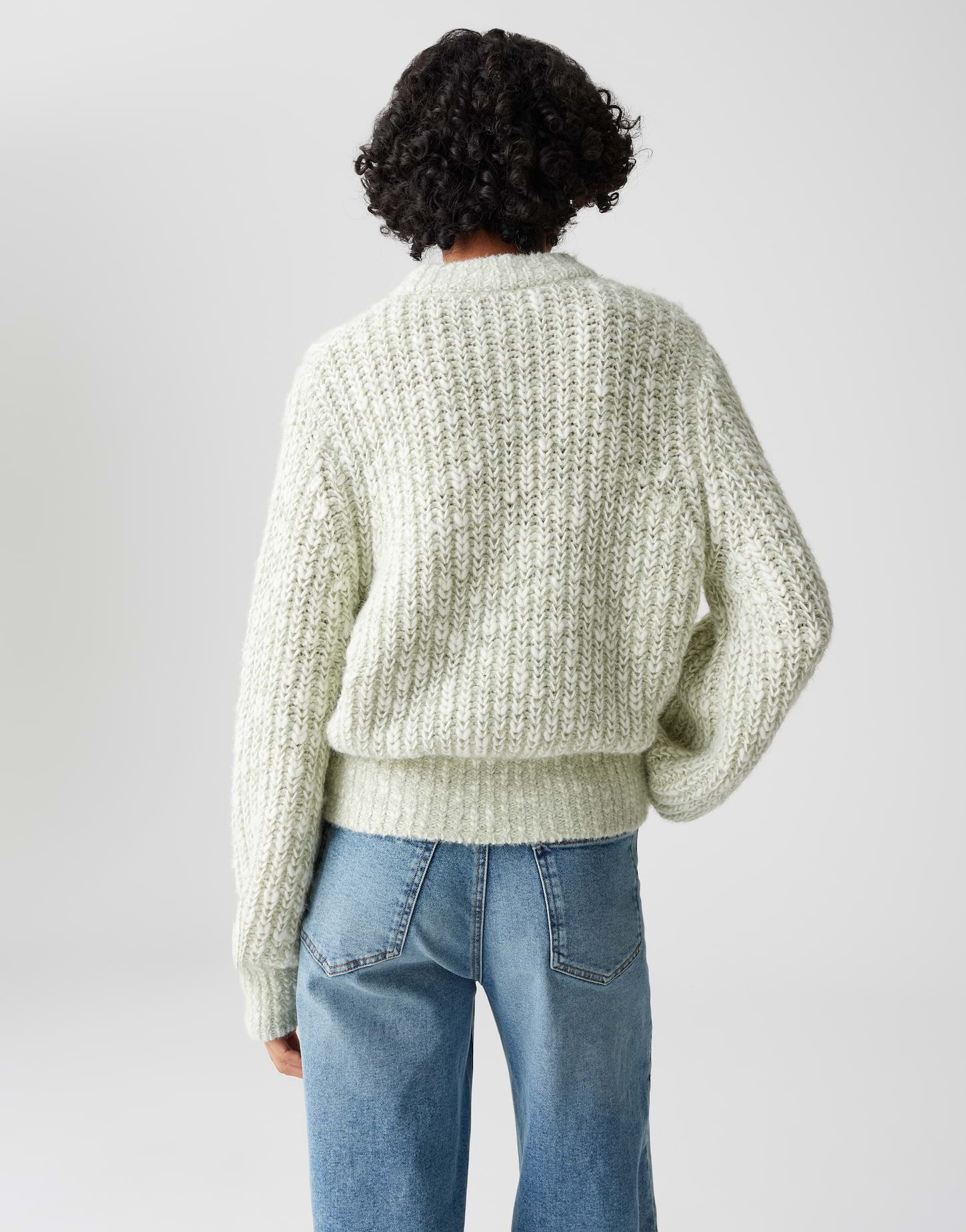 OPUS Regular Chunky Strickpullover aus Wollmix Palizia
