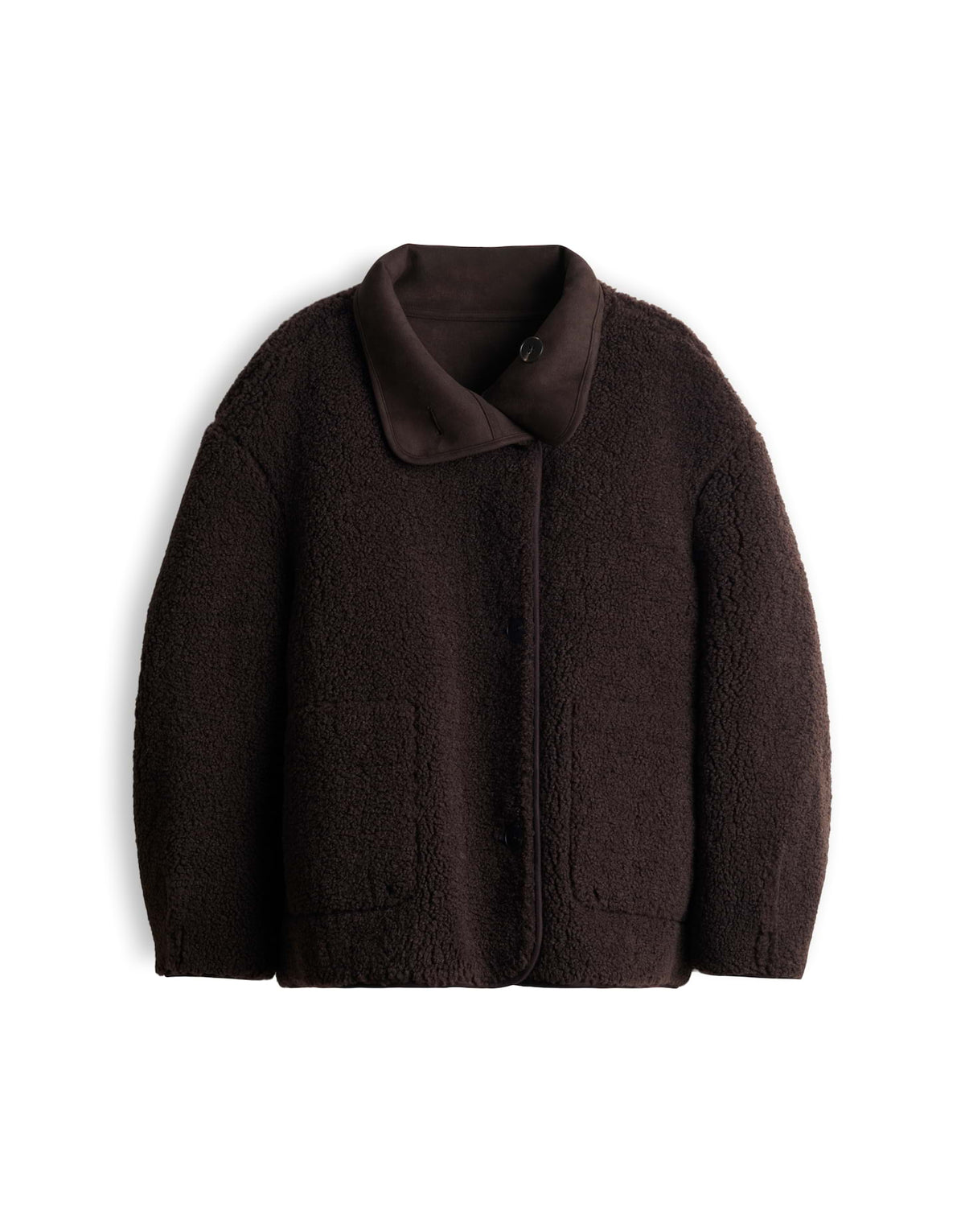 Wendejacke in Shearling Optik Regular Fit Haella