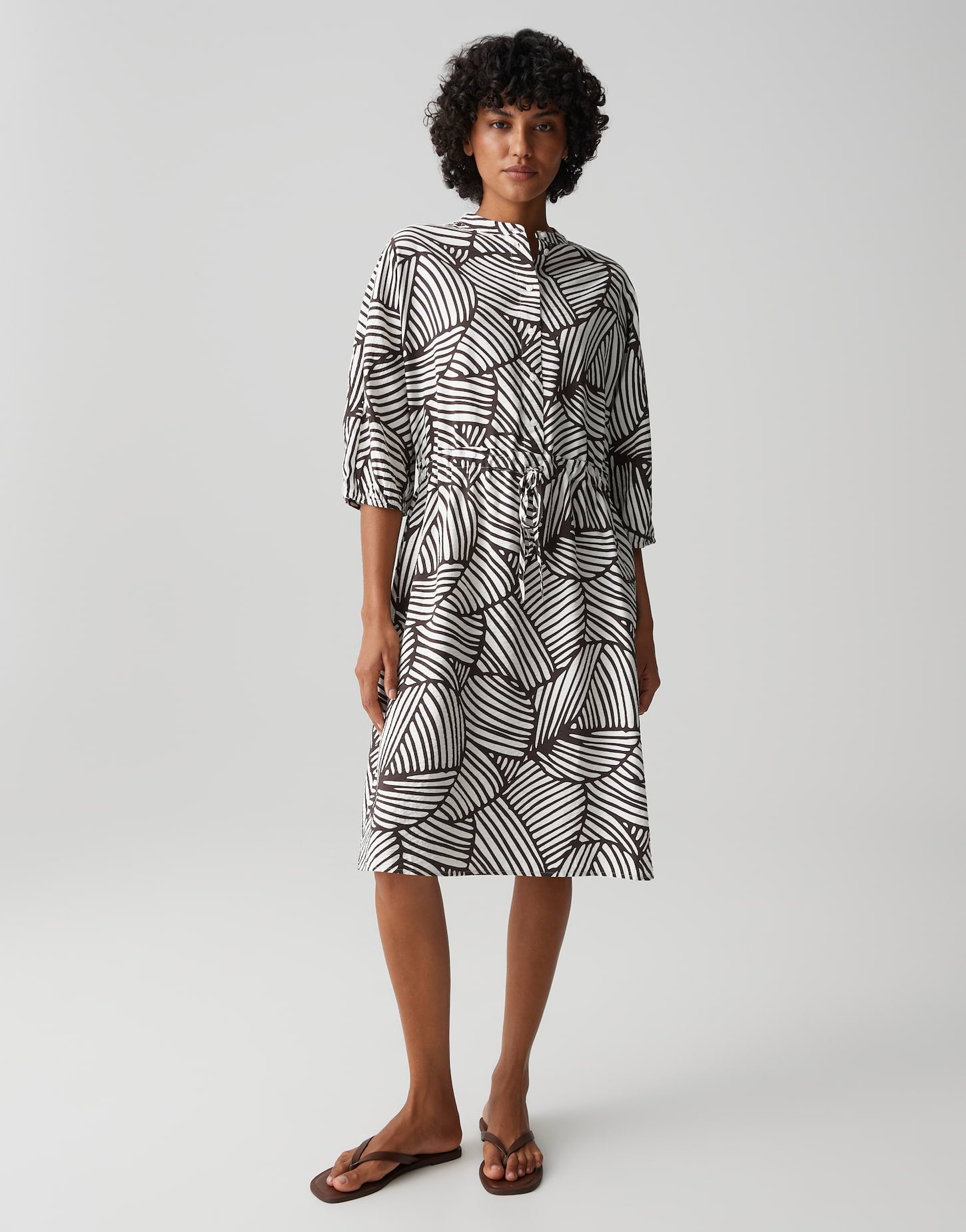 OPUS Printkleid Wenria botanical