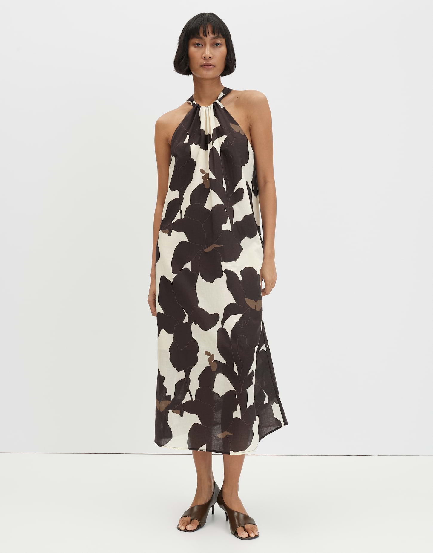 someday Neckholderkleid mit floralem Blütenprint Qowira