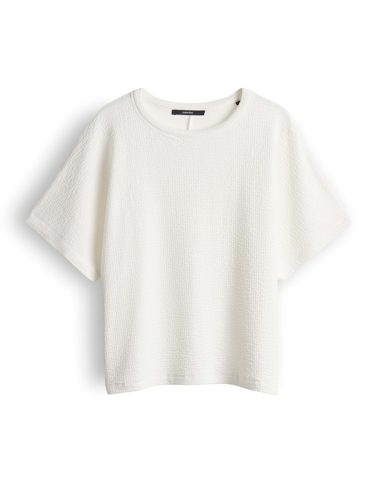 someday Jerseyshirt mit Crinkle Struktur Regular Fit Kialu