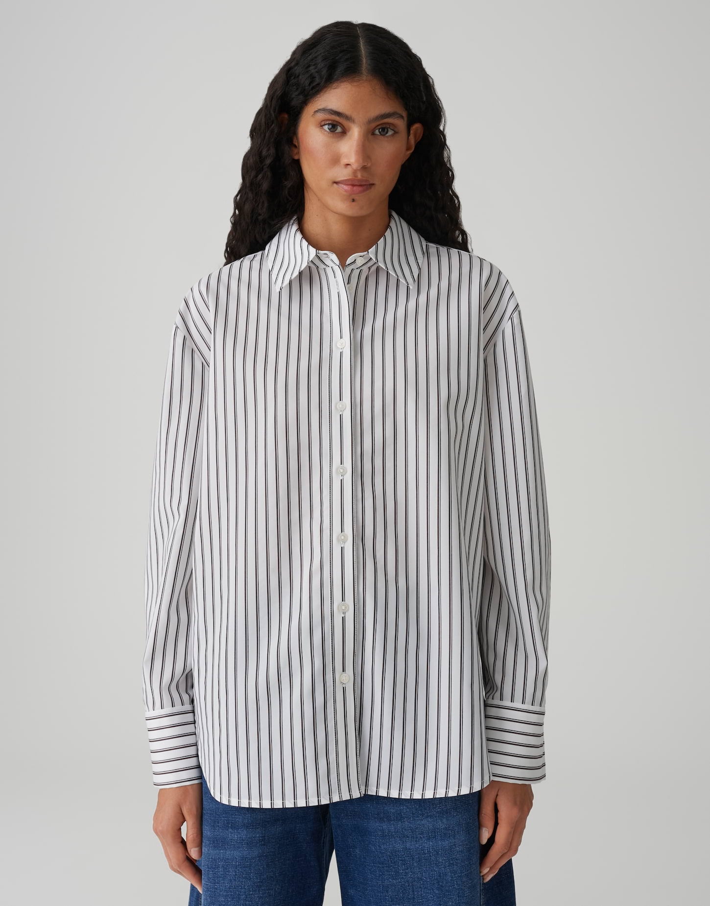 OPUS Hemdbluse Loose Fit Fapo