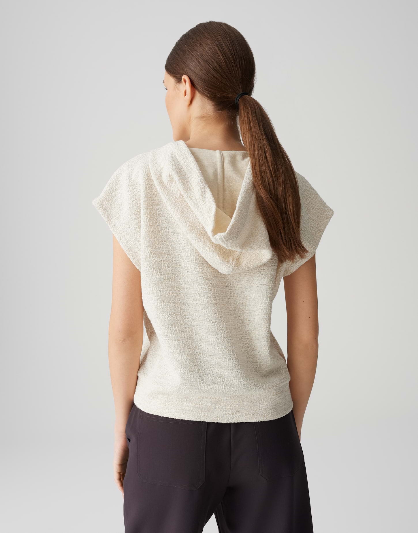 OPUS Damen Tweed Shirt Ginsi