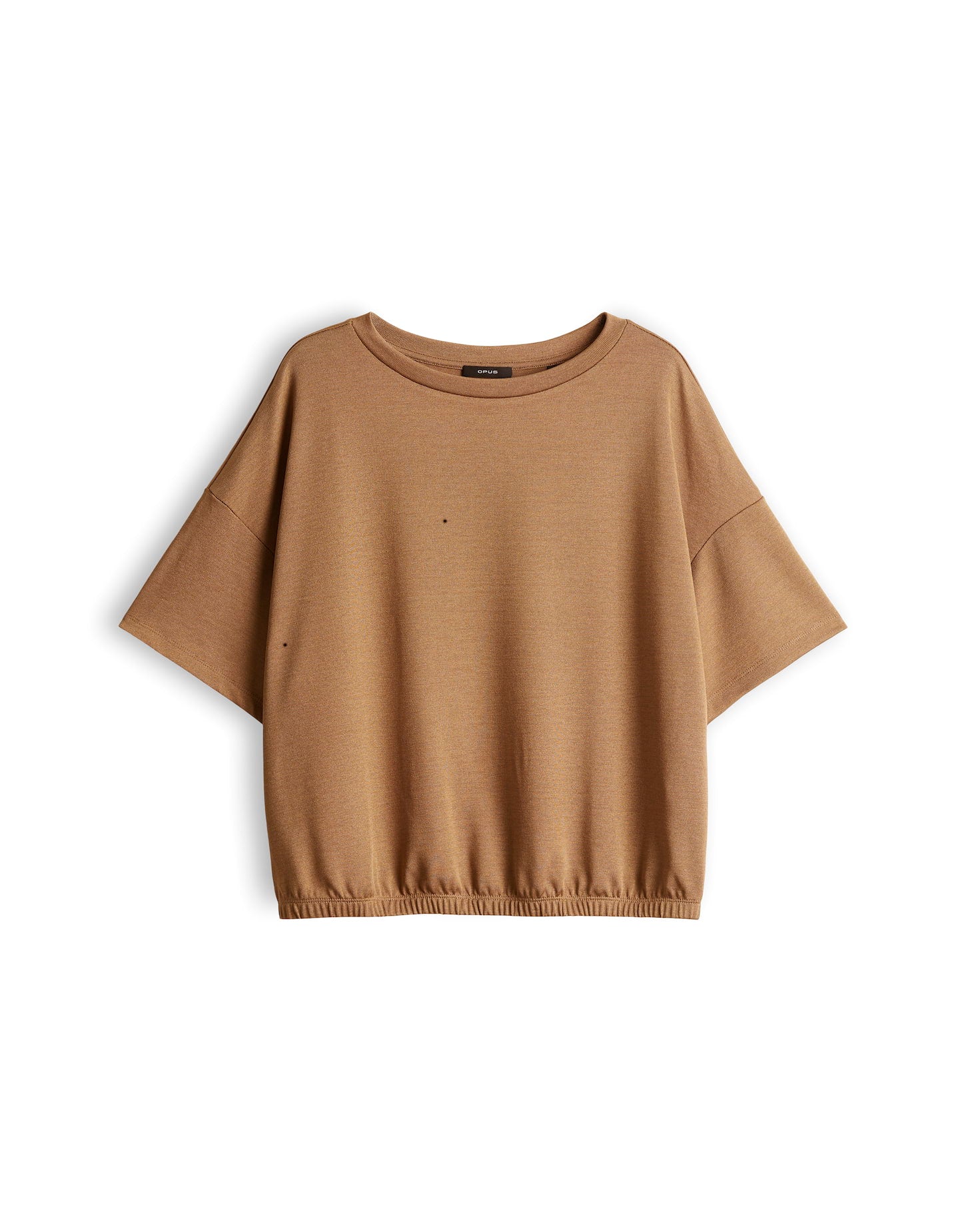 OPUS T-Shirt mit elastischem Ballonsaum Regular Fit Salien