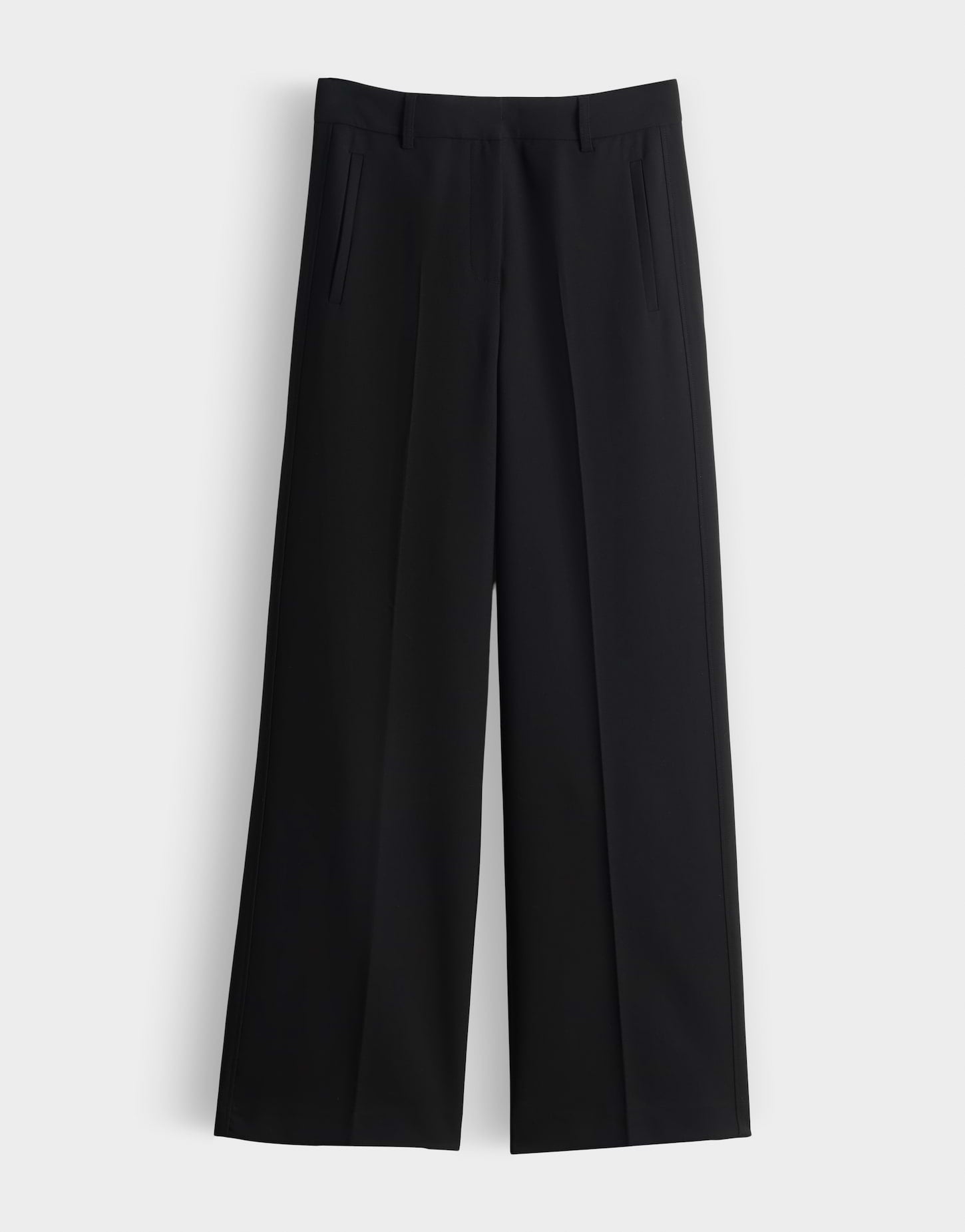 Someday Wide Leg Pants aus fließender Piqué Ware Catsby delight
